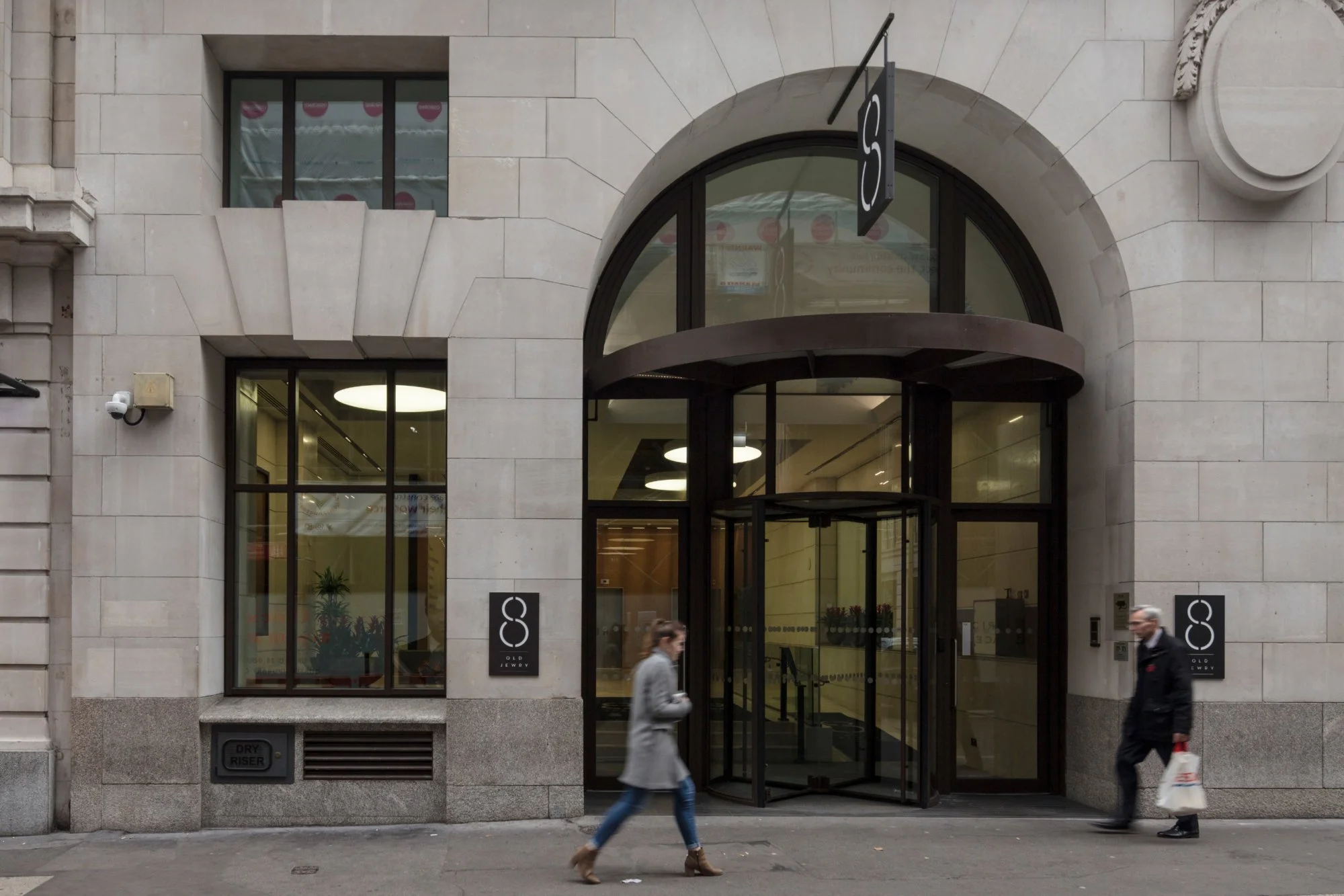 8 Old Jewry Exterior signage