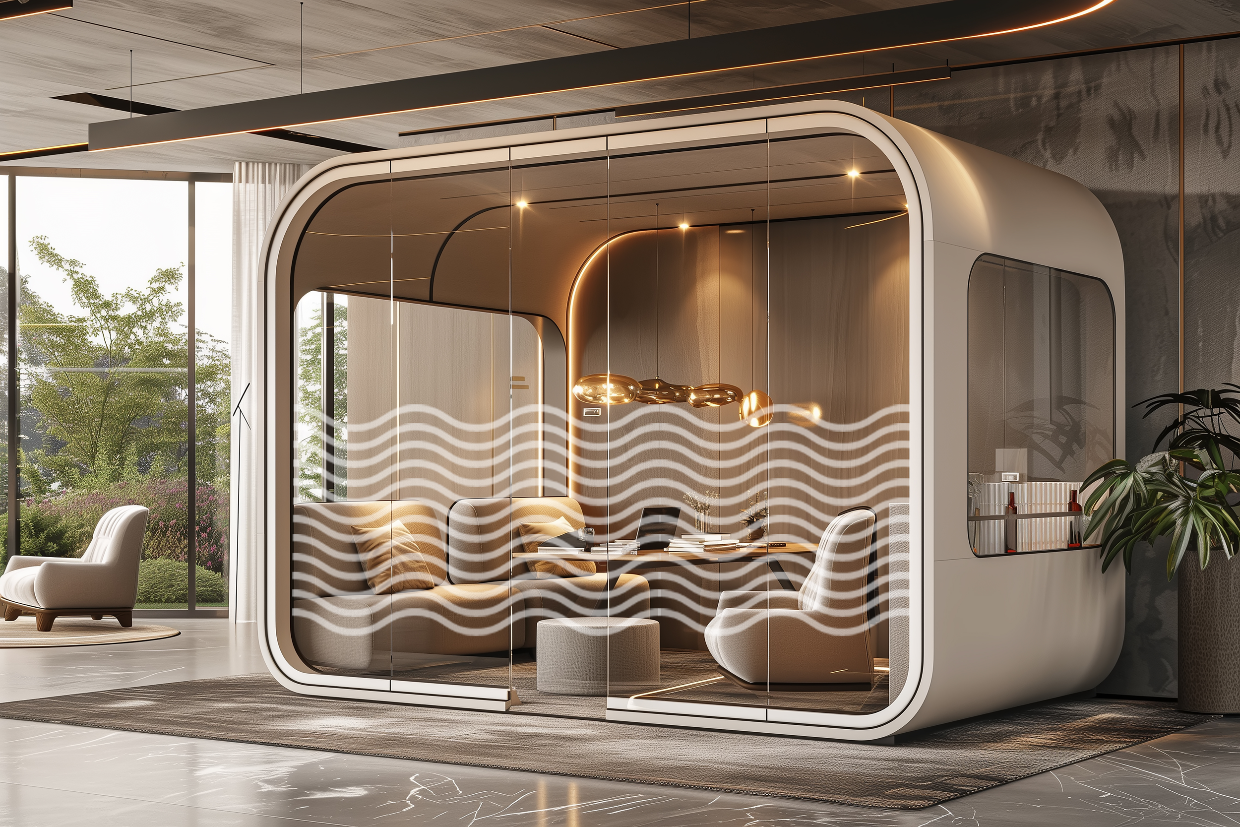 Pod manifestations with swirl pattern