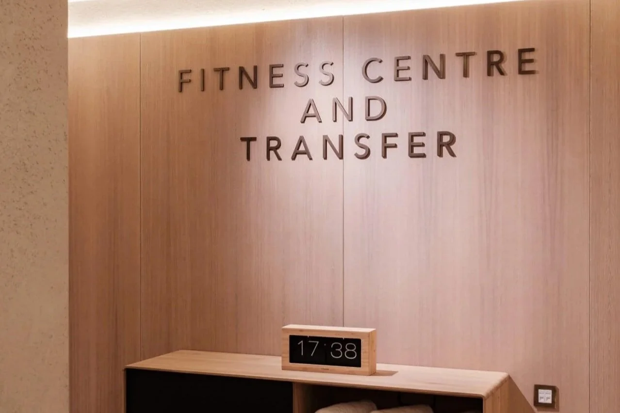 Fitness centre sign