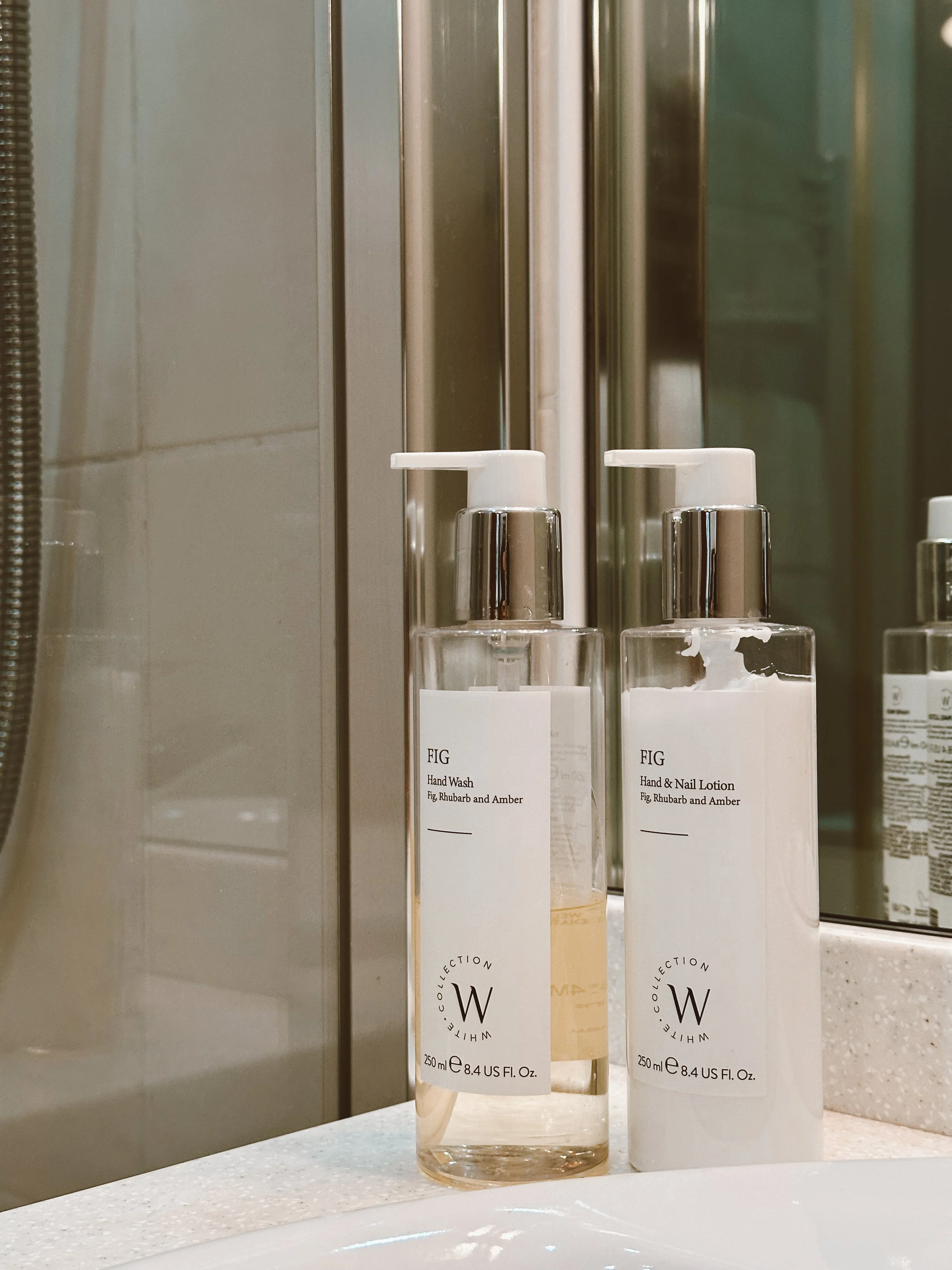 Hand wash and lotion in private bathroom at Maine House Galgorm a Bed and Breakfast in Galgorm Ballymena