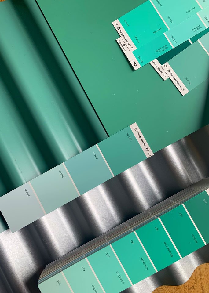 The Turquoise House / Colour Exploration