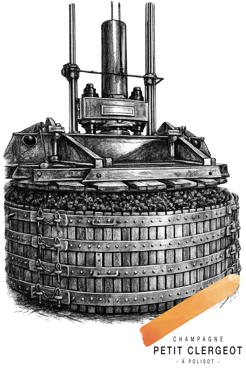 Pressoir Ateliers Coquard, champagne Côte des Bar