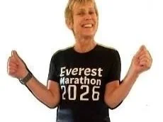 Sally Long is running the London Marathon