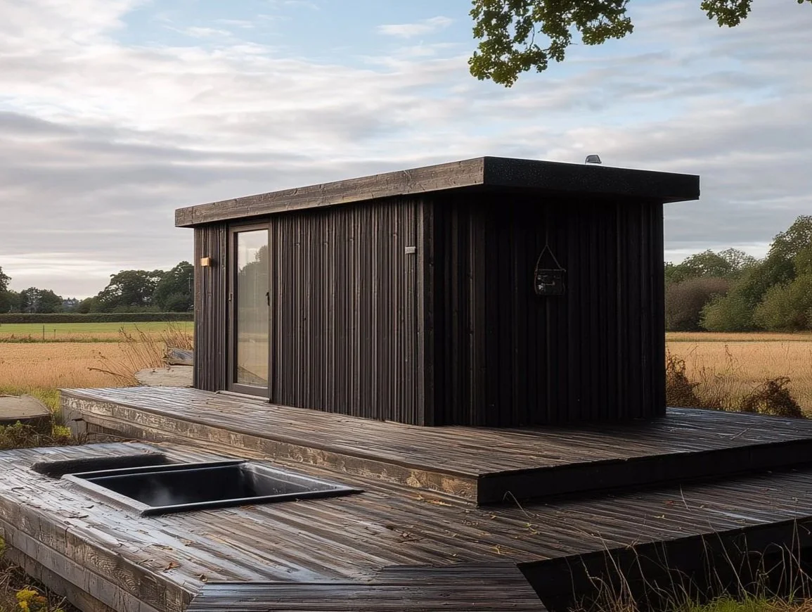 Luxurious changing rooms