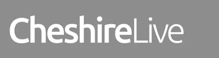 Cheshire Live logo in white text on gray background.