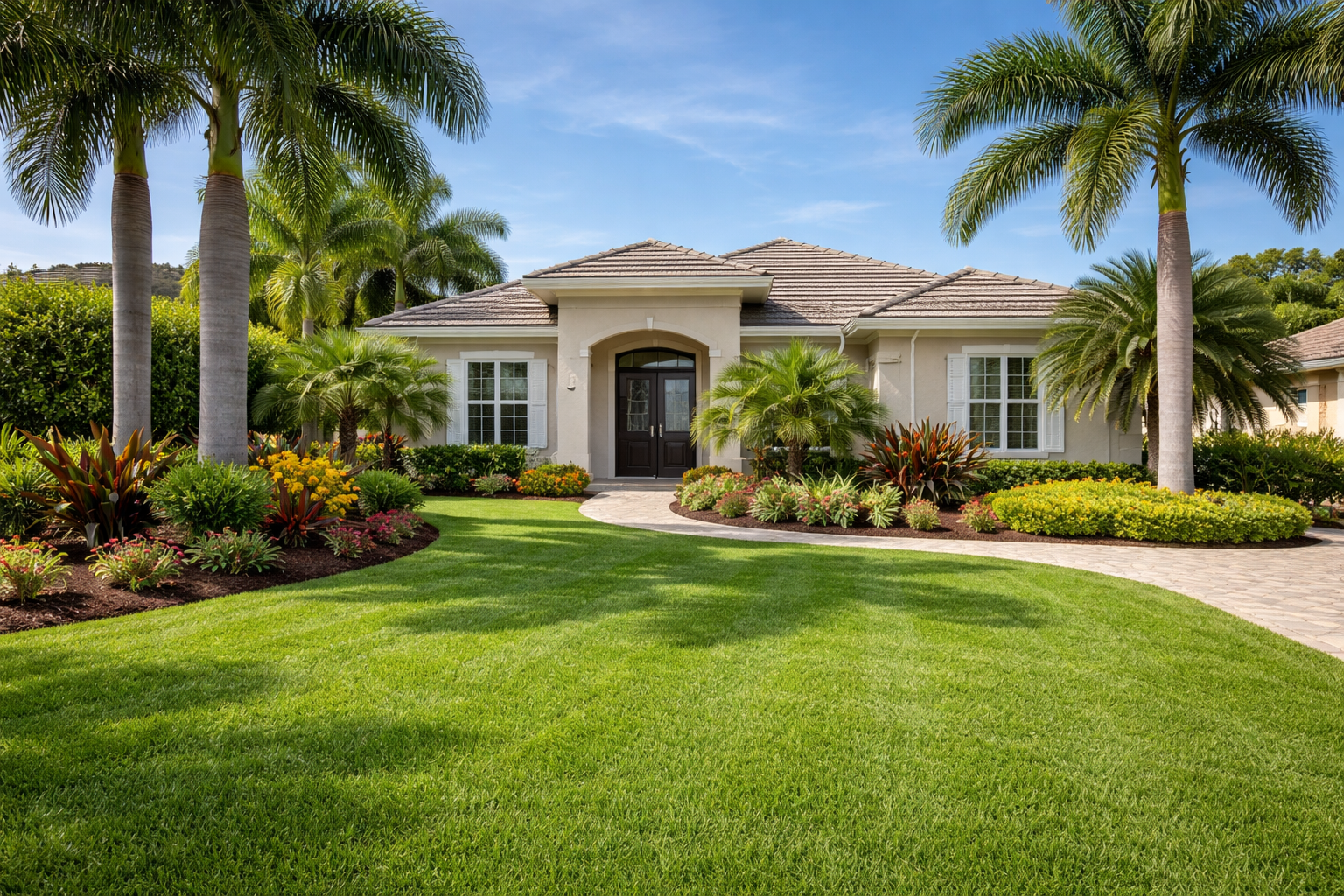 FRONT YARD LANDSCAPING MAINTAINED BY LD LIFESTYLES