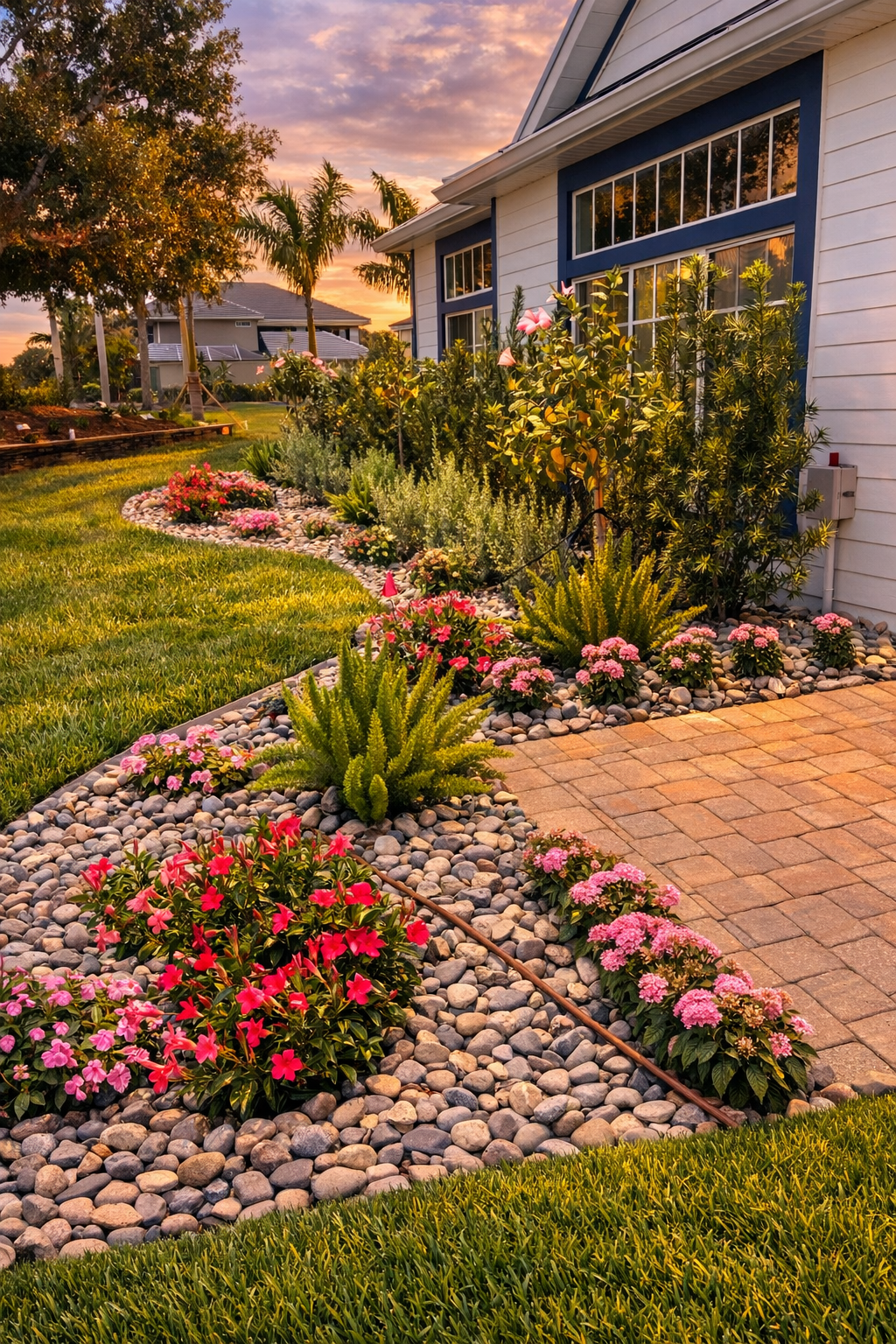 Landscape design by LD Lifestyles for Port Charlotte home.