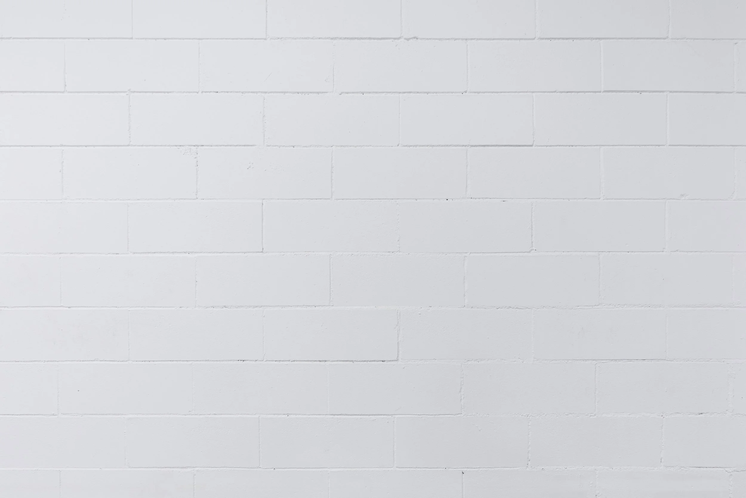 Muro bianco di mattoni