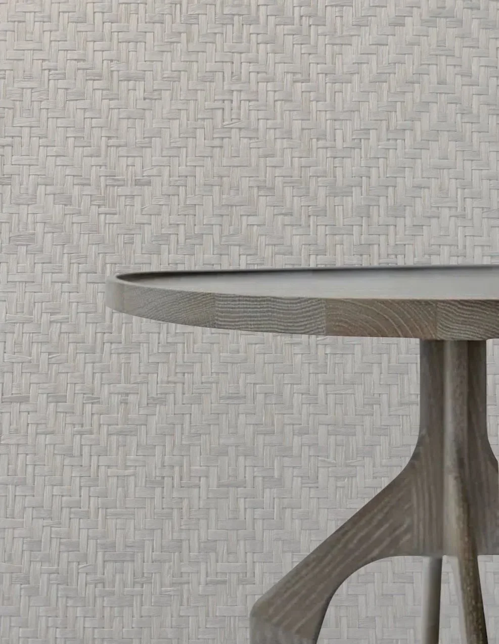 Malte Gormsen. Sidebordet. sofabord. EG. Rundt sidebord. Snedkeri. MG205 sidebord. Coffee table. grey oak. grey nature oak. Dark oak.