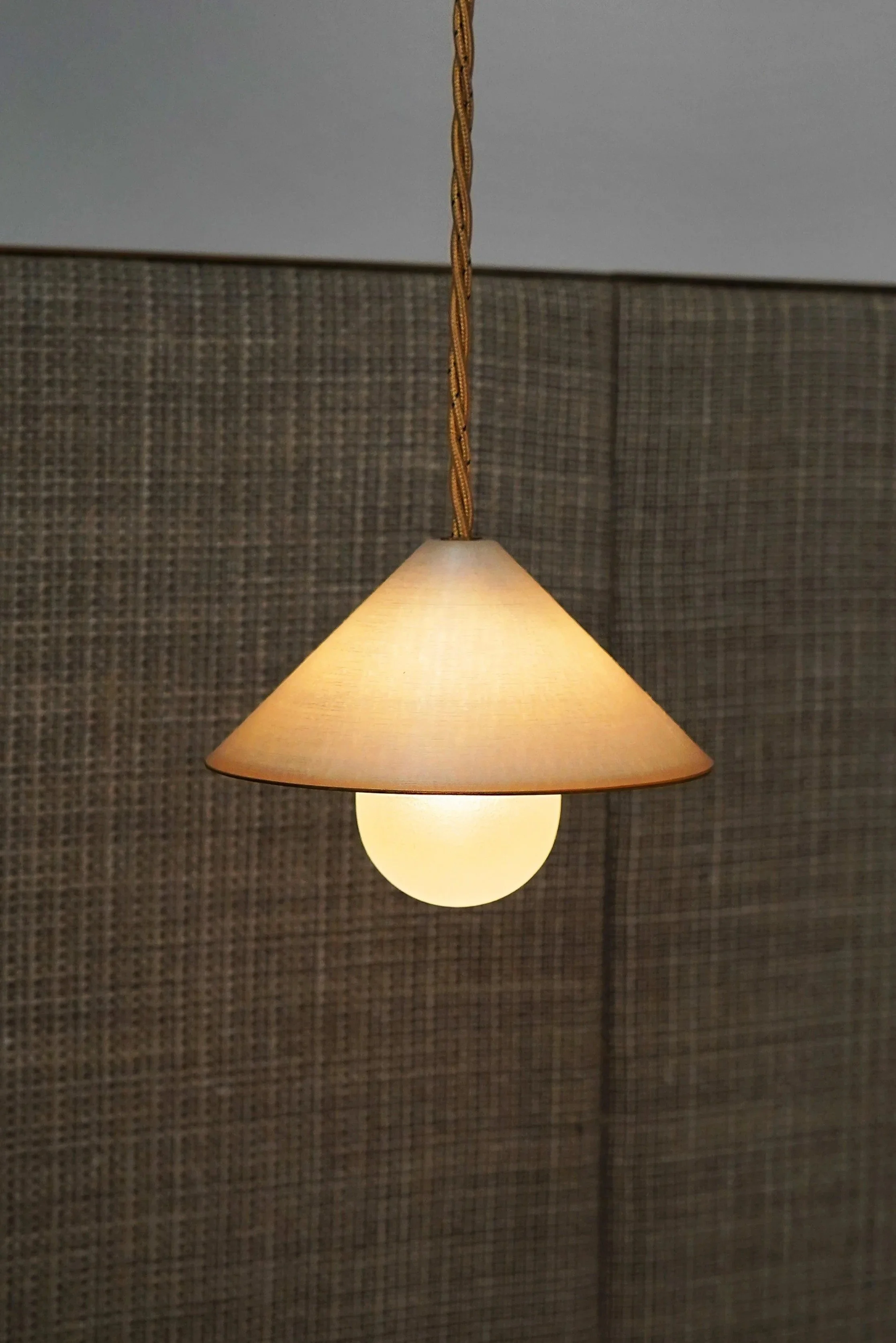 Contain. Lighting. Contain.se. Handcrafted in Mallorca.   Alba top pendant. XL. Pendant light in 3d printed SLA.