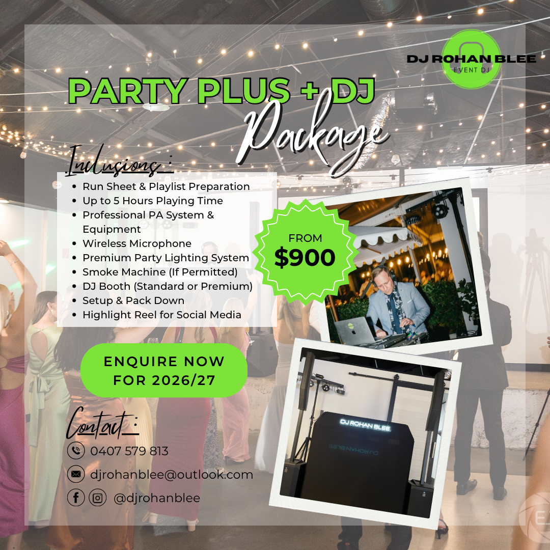 Party Plus + DJ Package