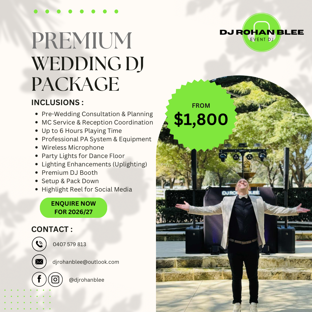 Premium Wedding DJ Package