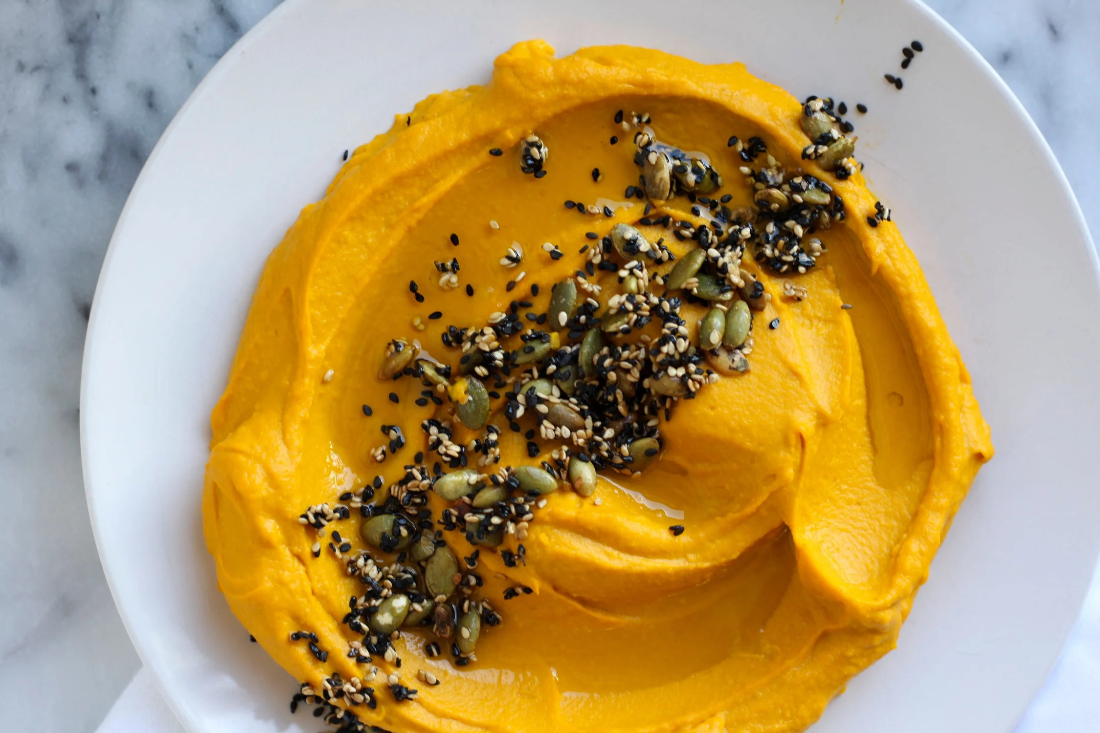 Kabocha Squash &amp; Miso Hummus | On Overhauling Thanksgiving