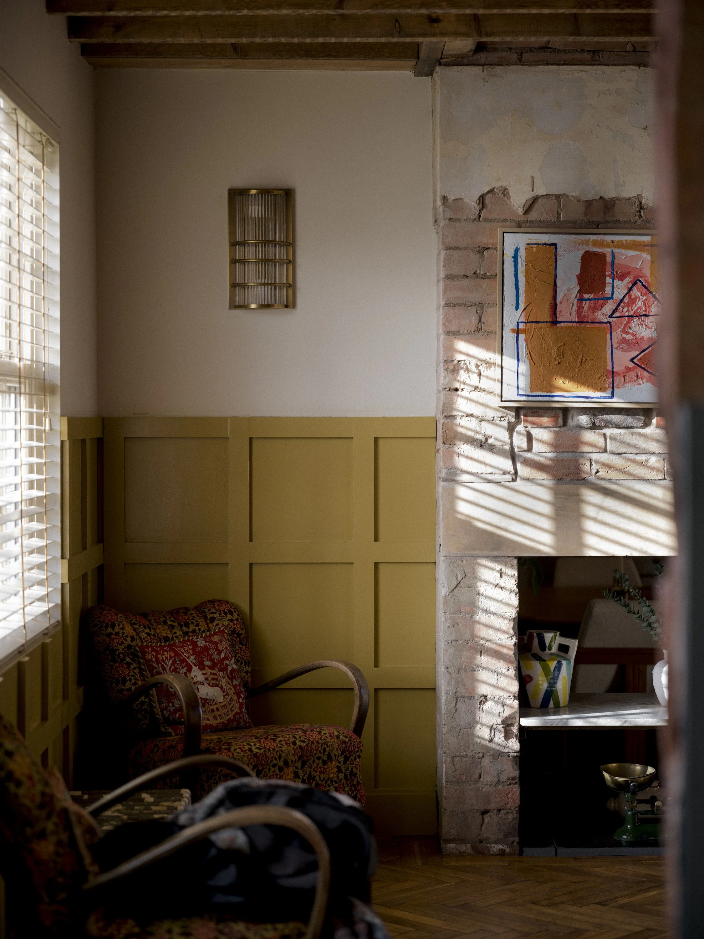 Leave cold behind you and your boots at the door