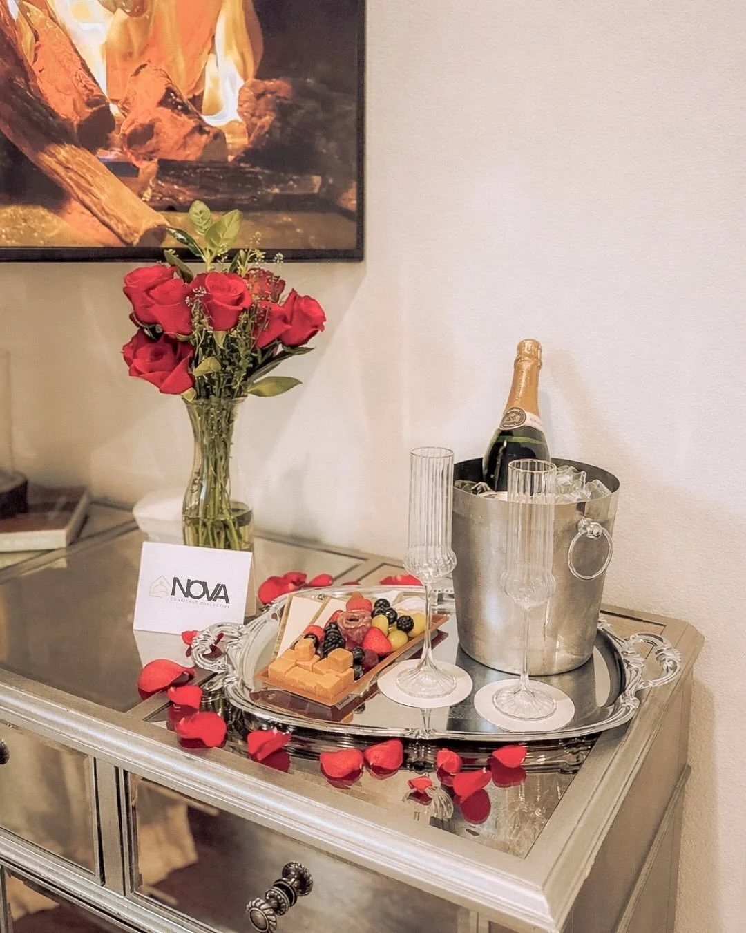 With Valentine&rsquo;s Day around the corner, let NOVA handle the details 🤍

Whether you&rsquo;re staying in a hotel, Airbnb, or welcoming someone into your home, NOVA can transform the space into something romantic, thoughtful, and memorable&mdash;