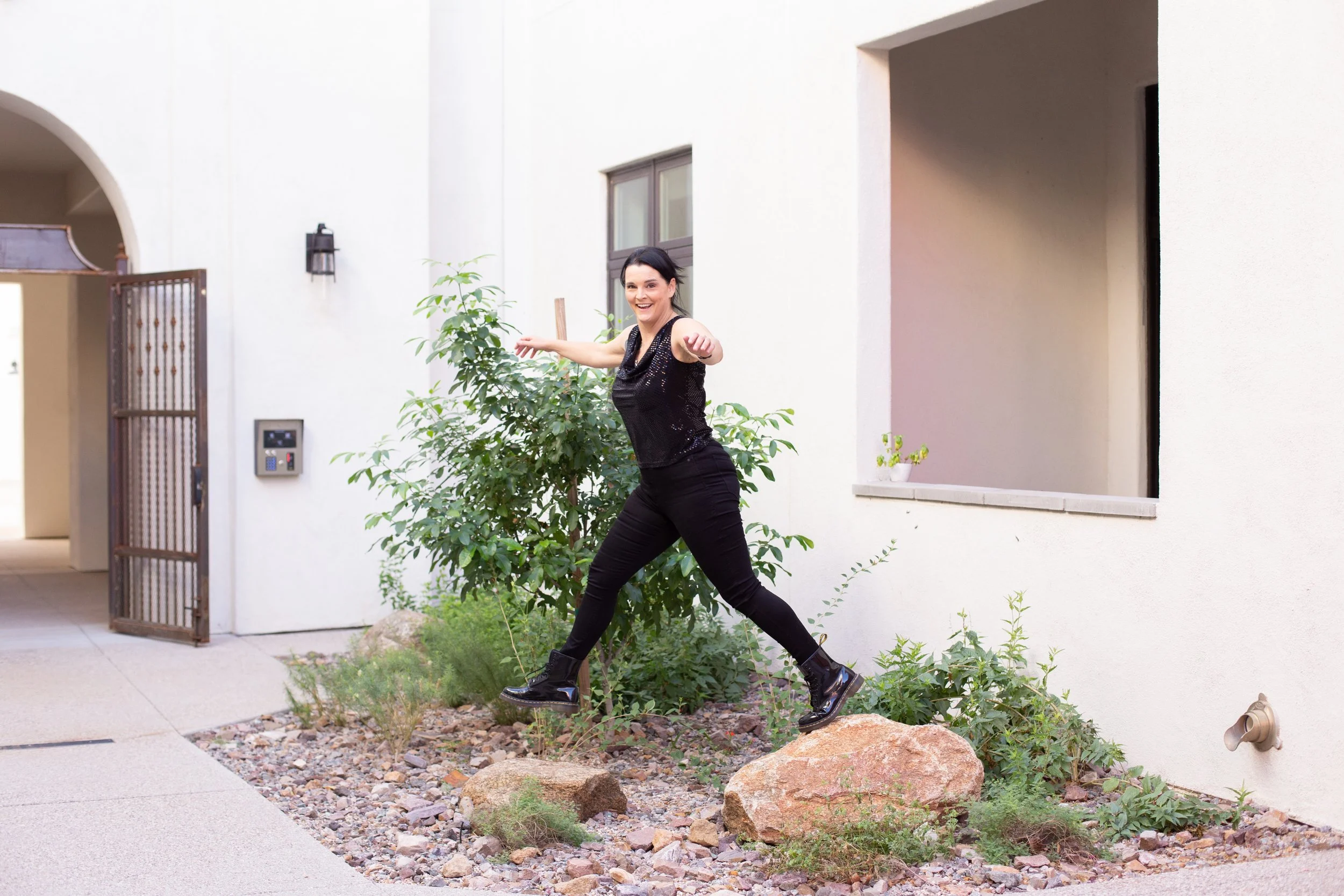 Leadership practitioner navigating complexity with balance and intention