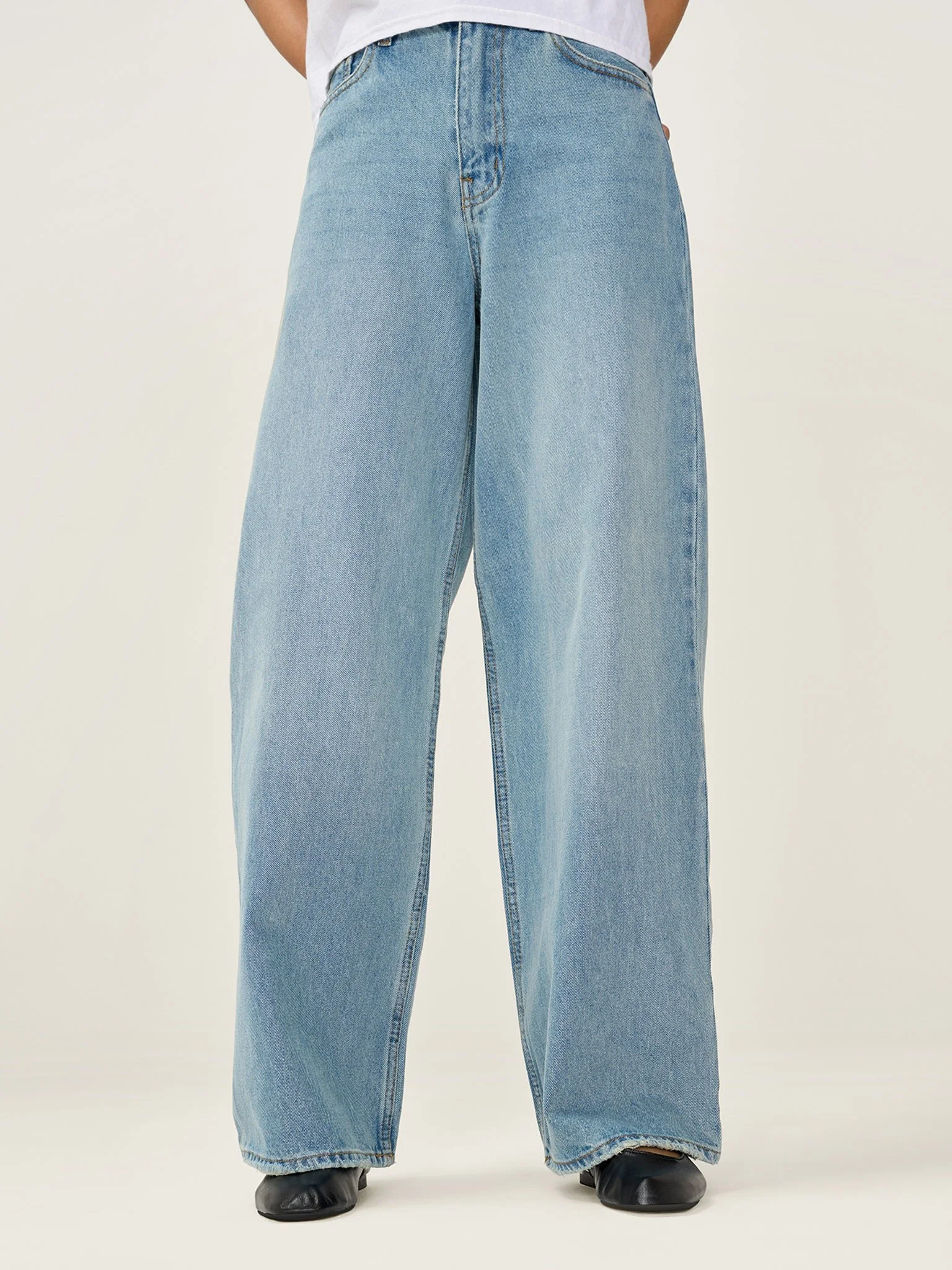 connie wide leg jean by omnes £59.00