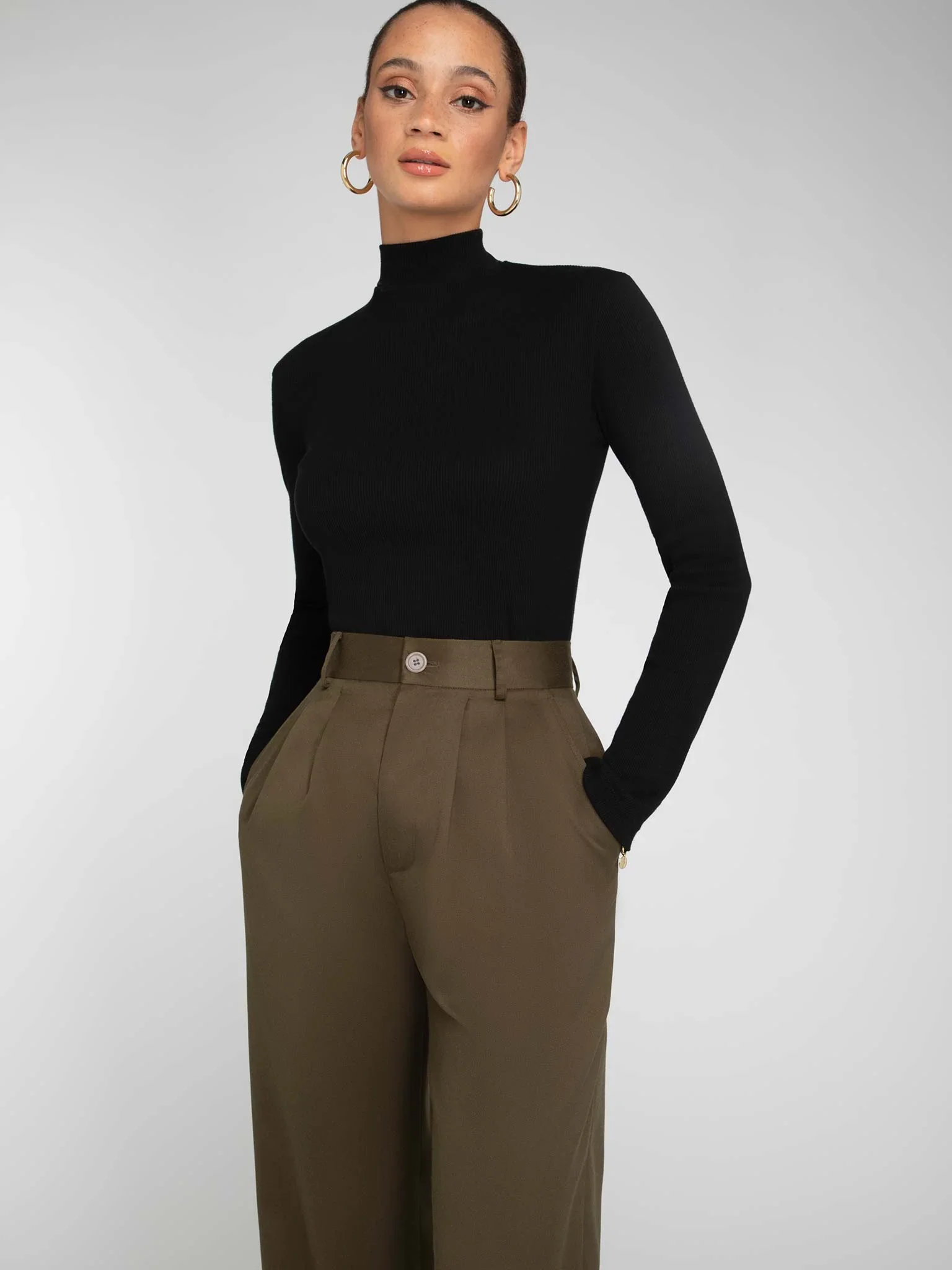 north mock neck top by omnes £29.00 