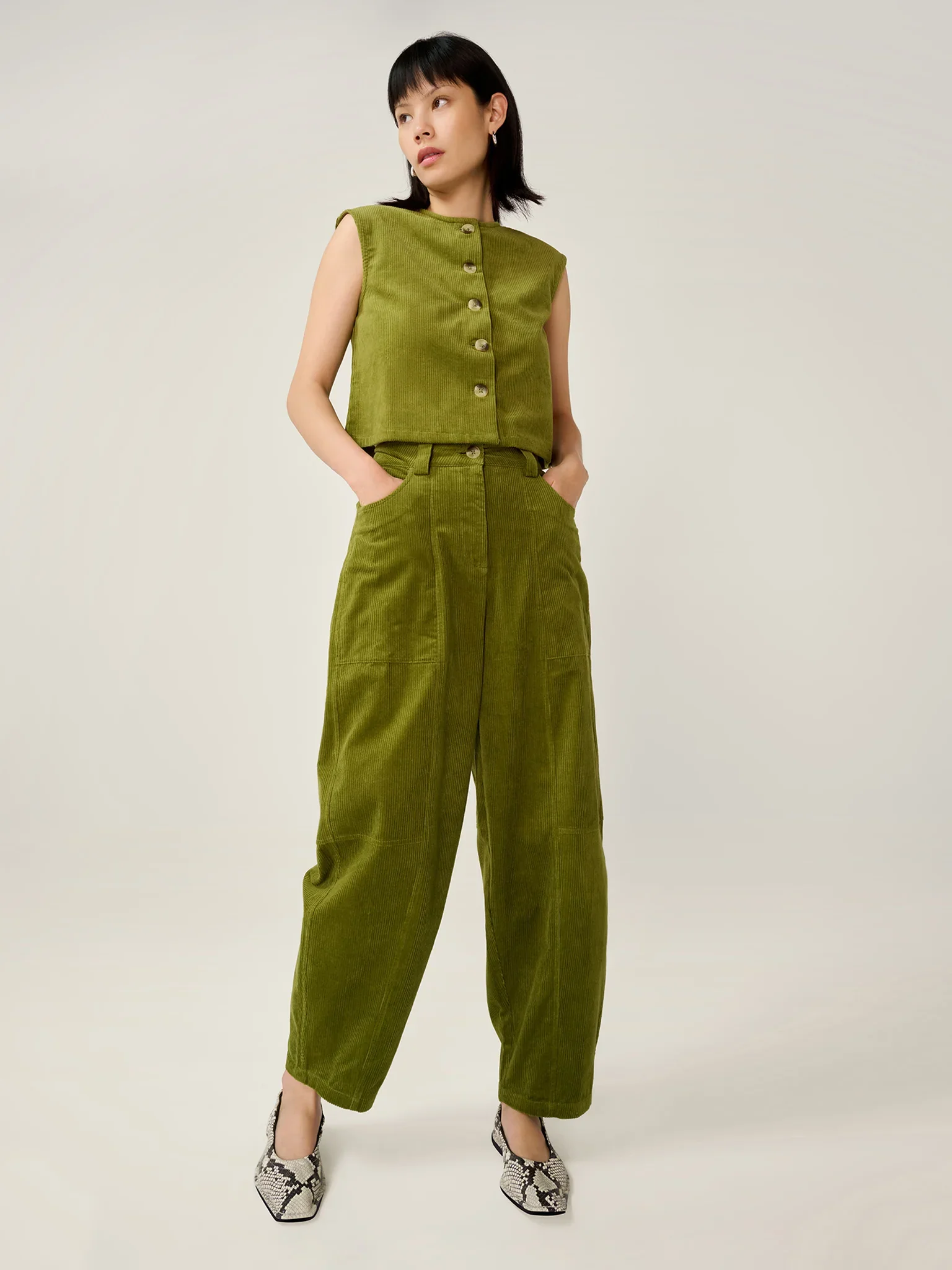 kai cord trouser by omnes £69.00 