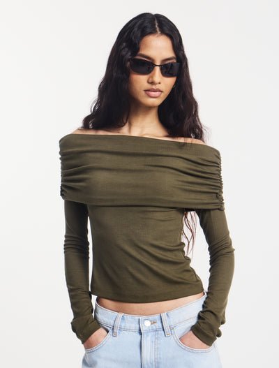 stevie fold over top by ninety percent £40.00