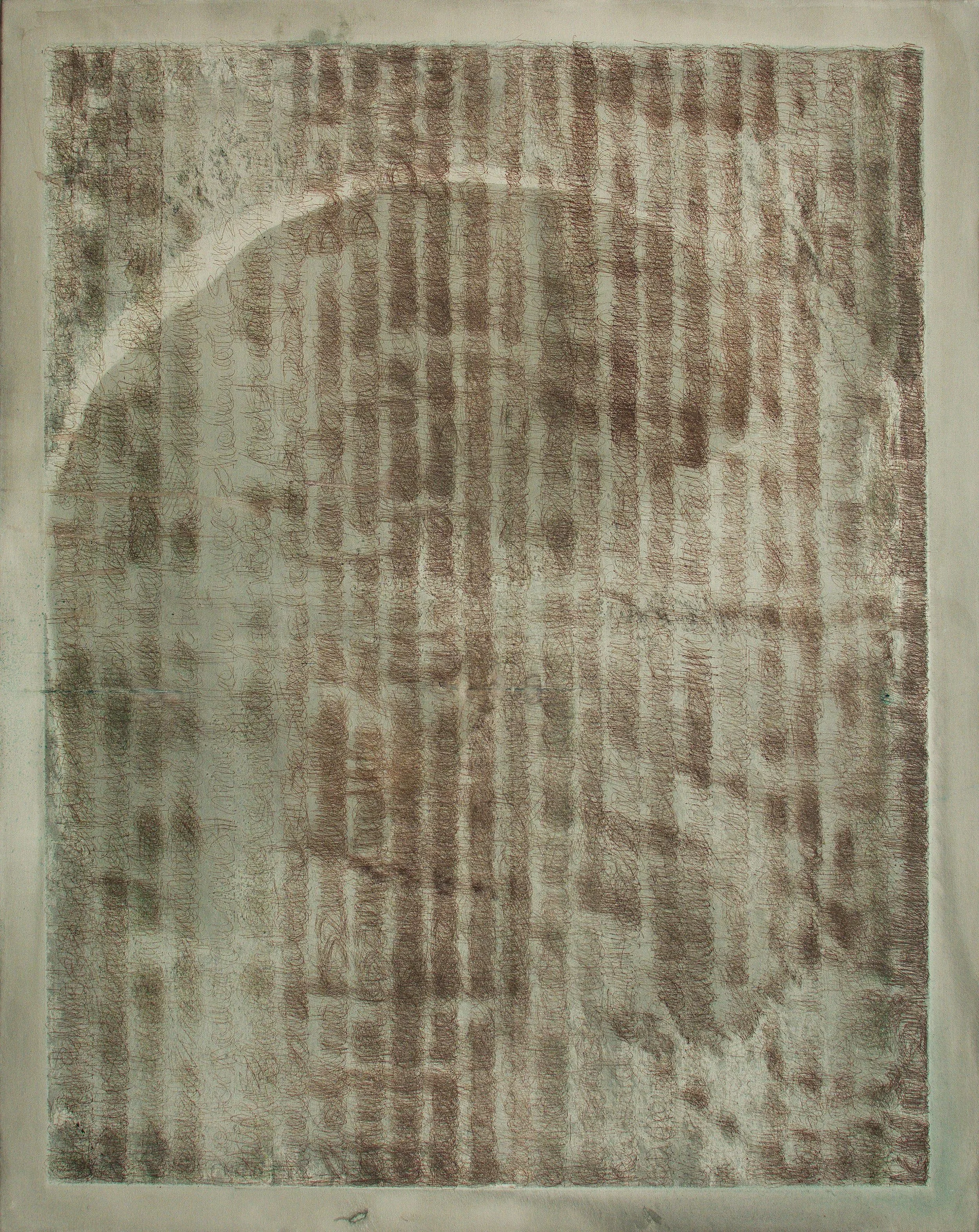 Eduard Winklhofer, zeitgenössische Kunst Düsseldorf, Künstler Atelier Düsseldorf, Original Arbeit auf Leinwand aus der Serie Schriftbilder