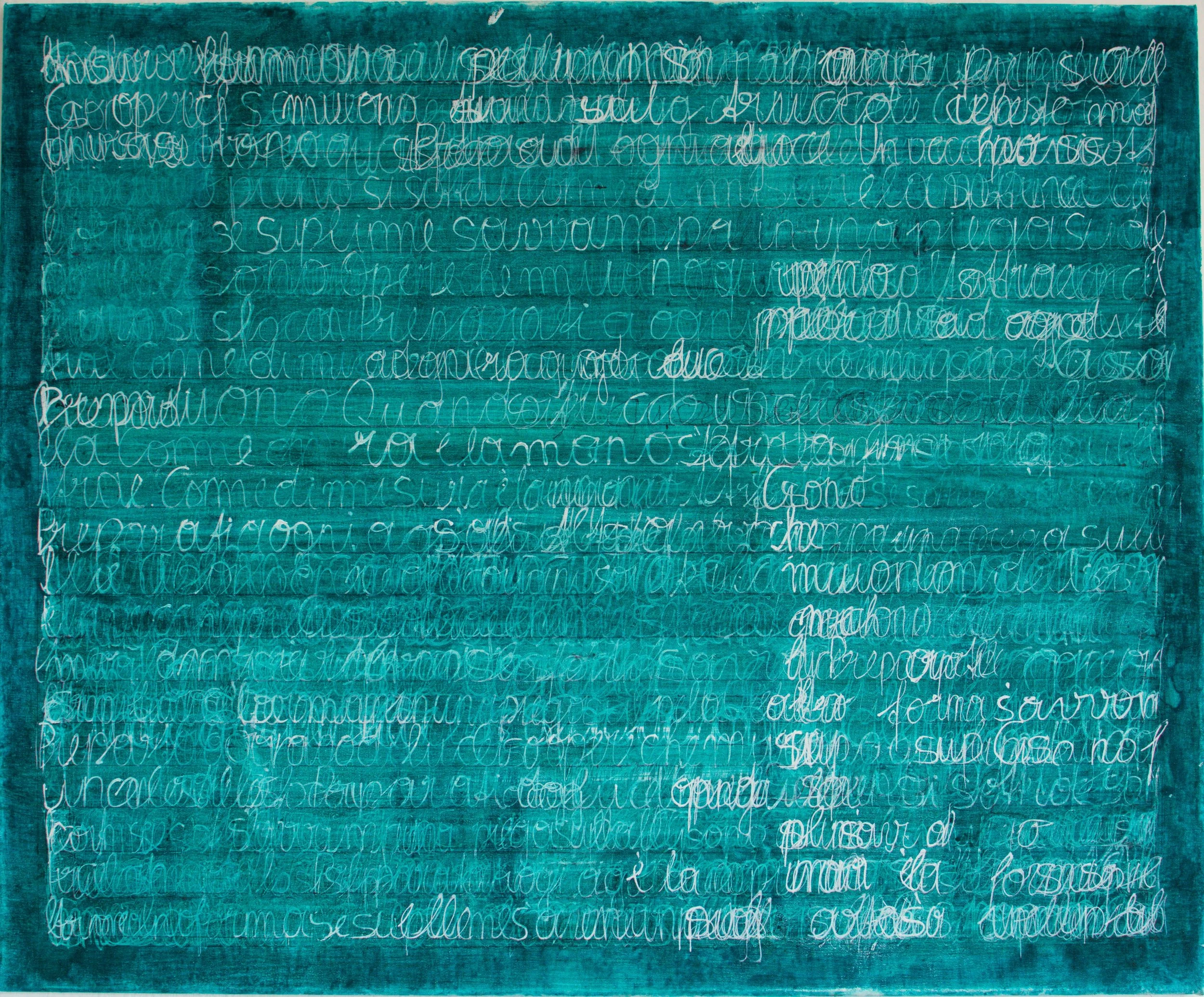 Ohne Titel, 60 x 80cm, Acryl auf Leinwand 