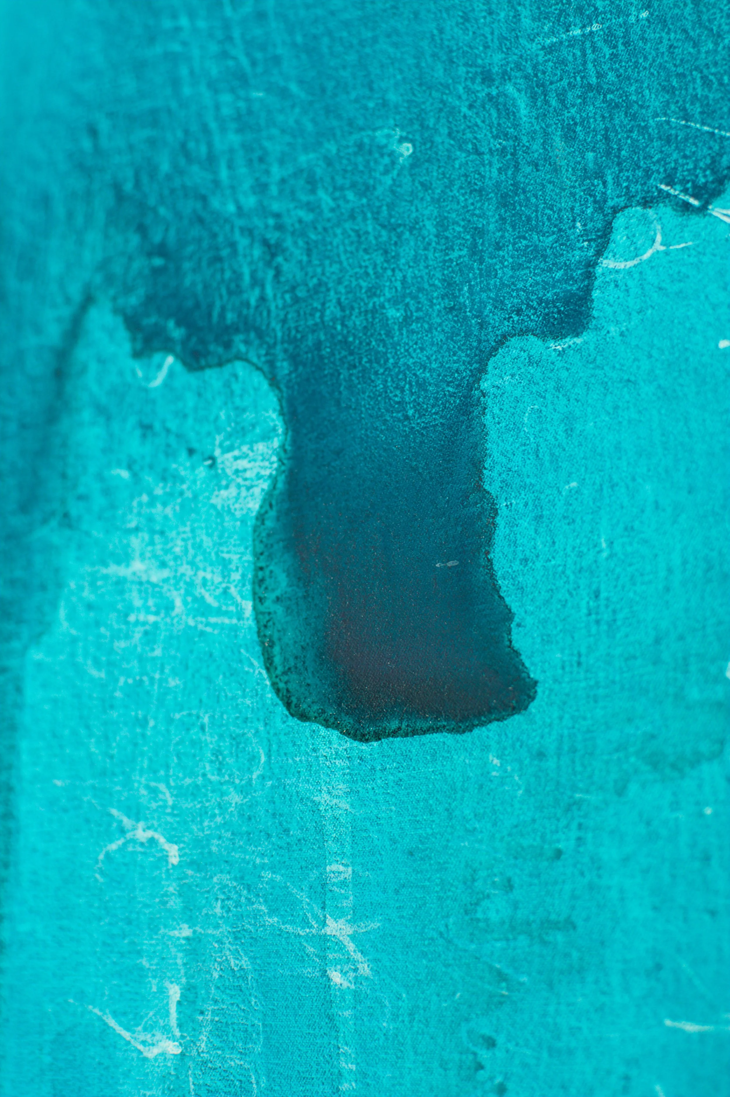 Nahaufnahme, Kunstwerk aktuell, Wandbild, 60 x 80cm, Acryl auf Leinwand, von zeitgenössischem Düsseldorfer Künstler Eduard Winklhofer, Atelier Düsseldorf