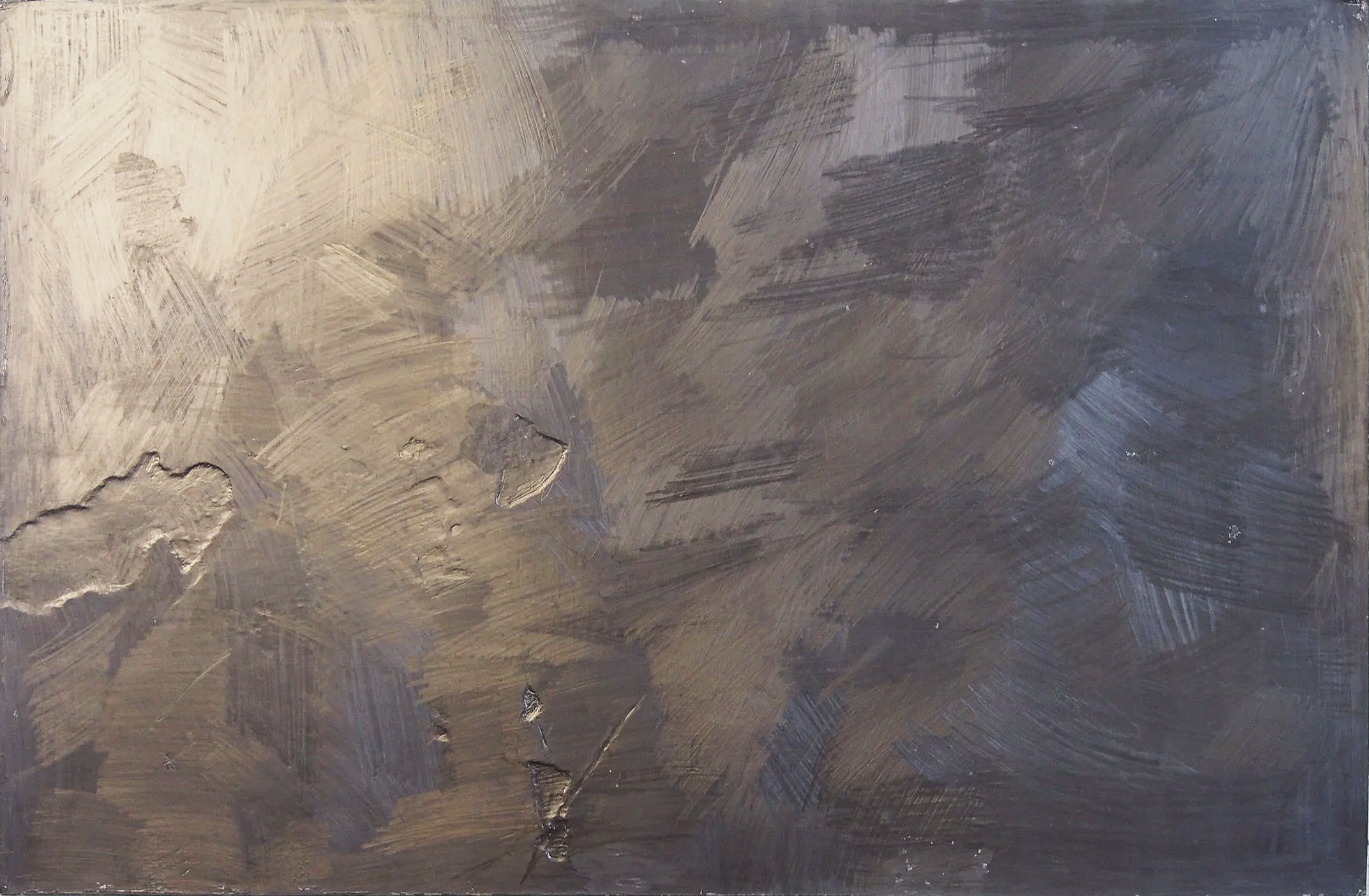 Detail, Graphit und Kohle auf Papier im Kesselhaus Bamberg Ausstellung des aktuellen Künstlers Eduard Winklhofer aus Düsseldorf