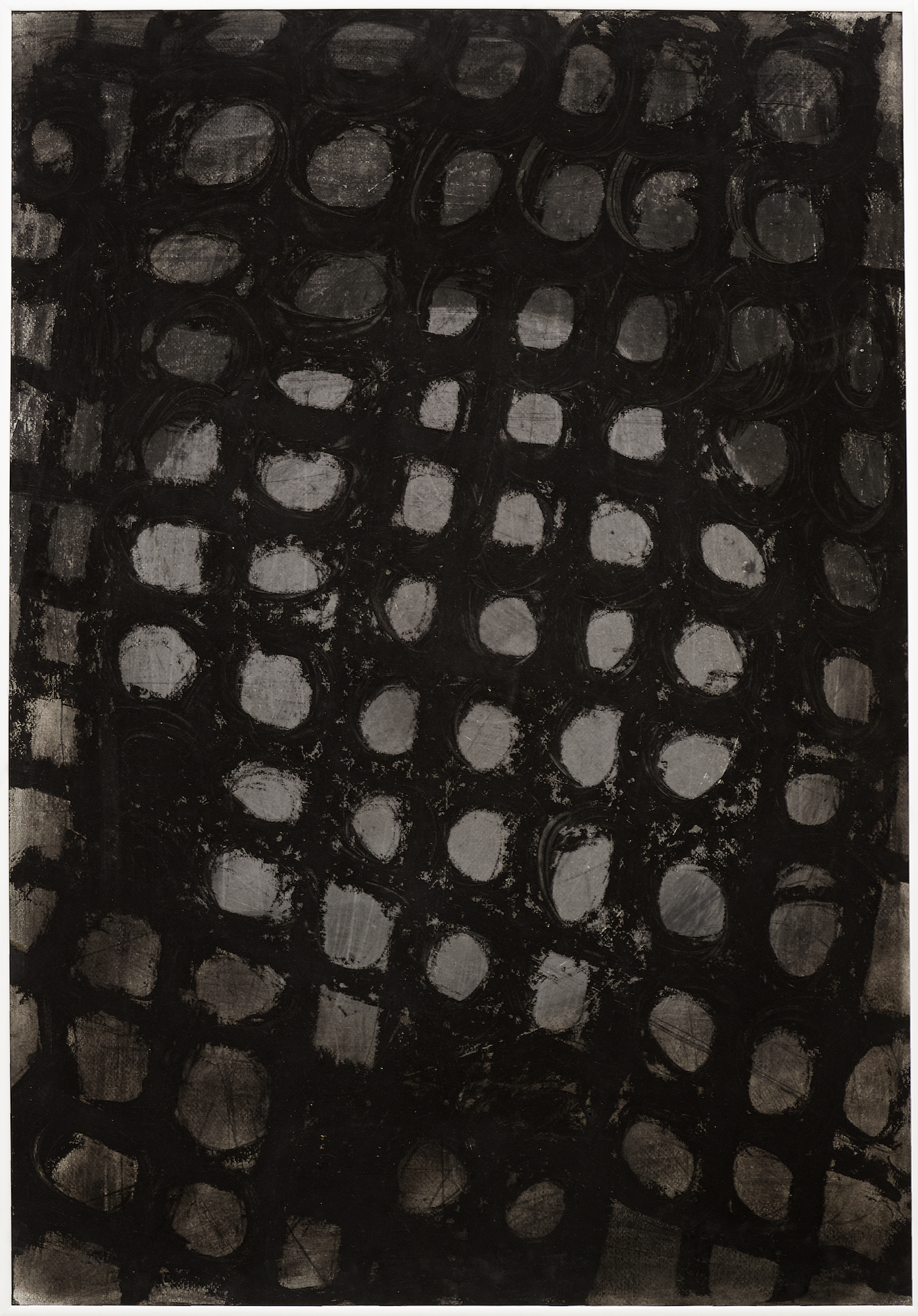 Arbeit ohne Titel, Graphit auf Papier