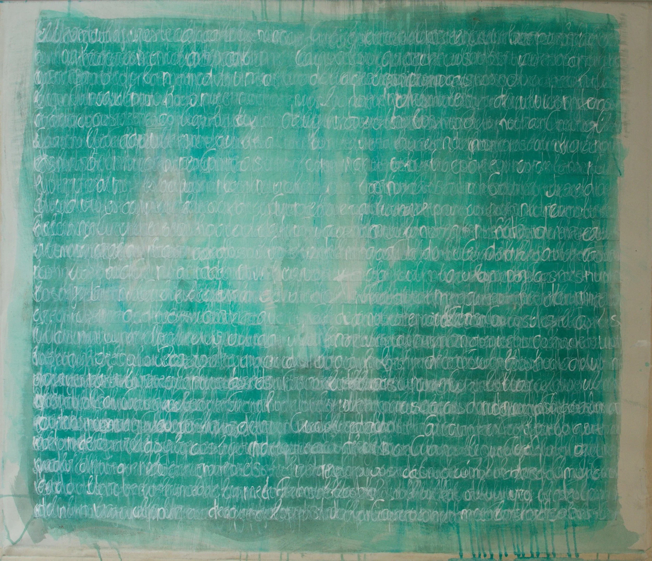 Ohne Titel, 110 x 130cm, Acryl auf Leinwand 