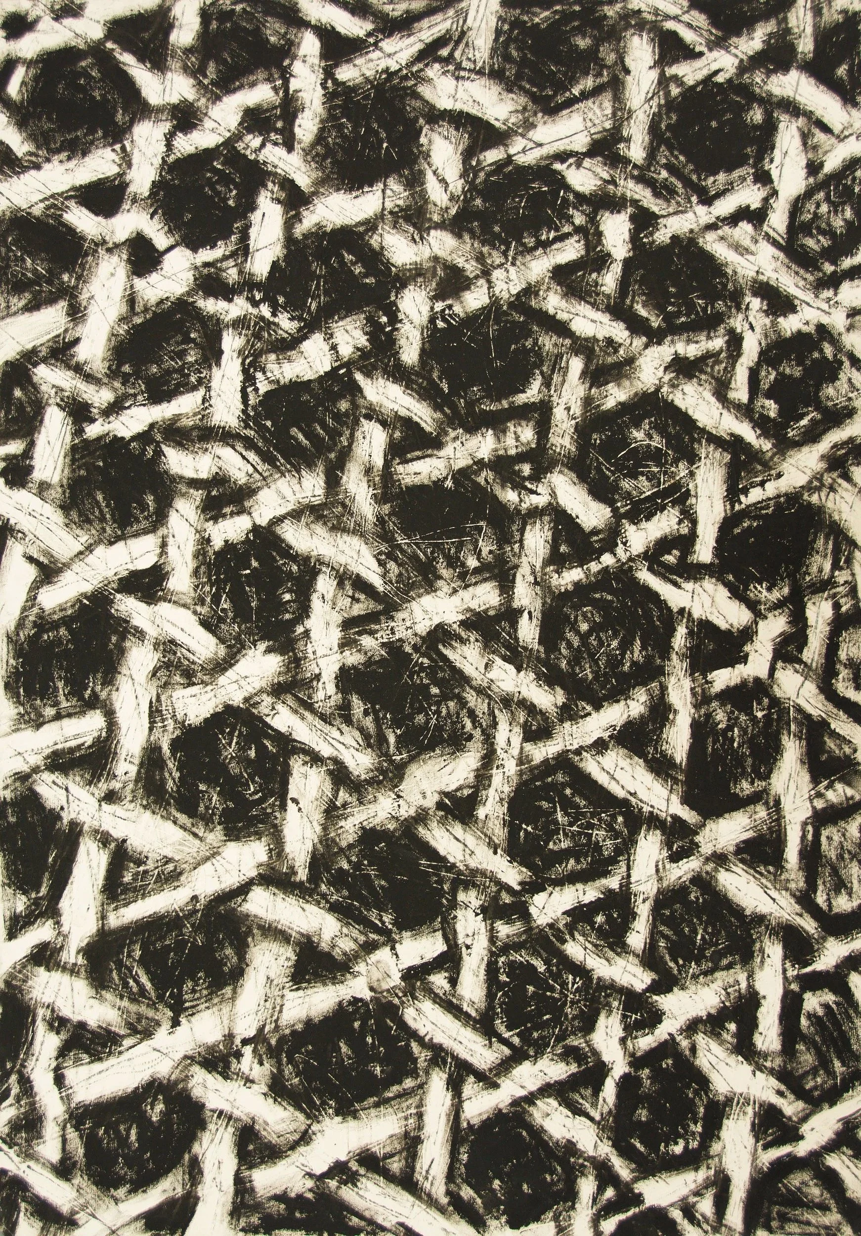 Ohne Titel, 70 x 100cm, Mischtechnik auf Papier