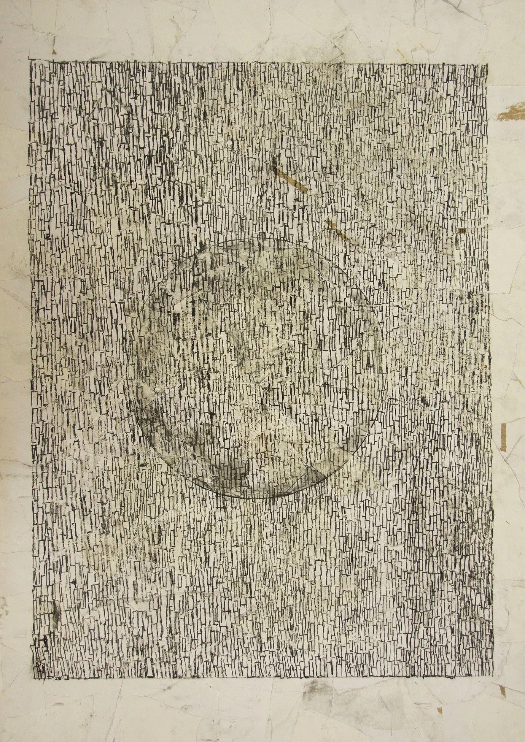 Eduard Winklhofer, zeitgenössische Kunst Düsseldorf, Künstler Atelier Düsseldorf, Skizze für Installation