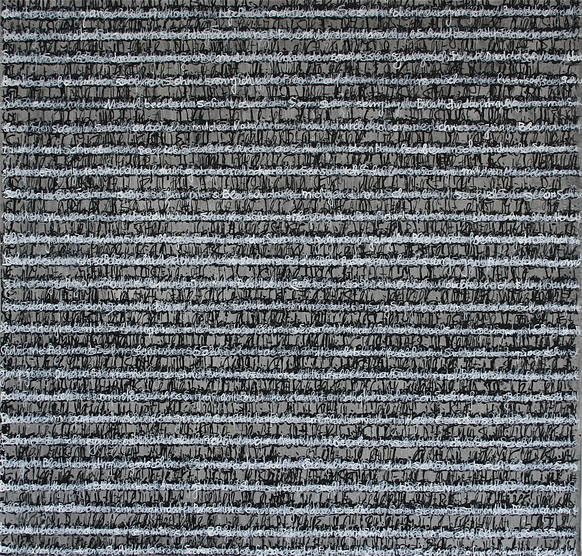 Ohne Titel, 130 x 130cm, Acryl auf Leinwand 