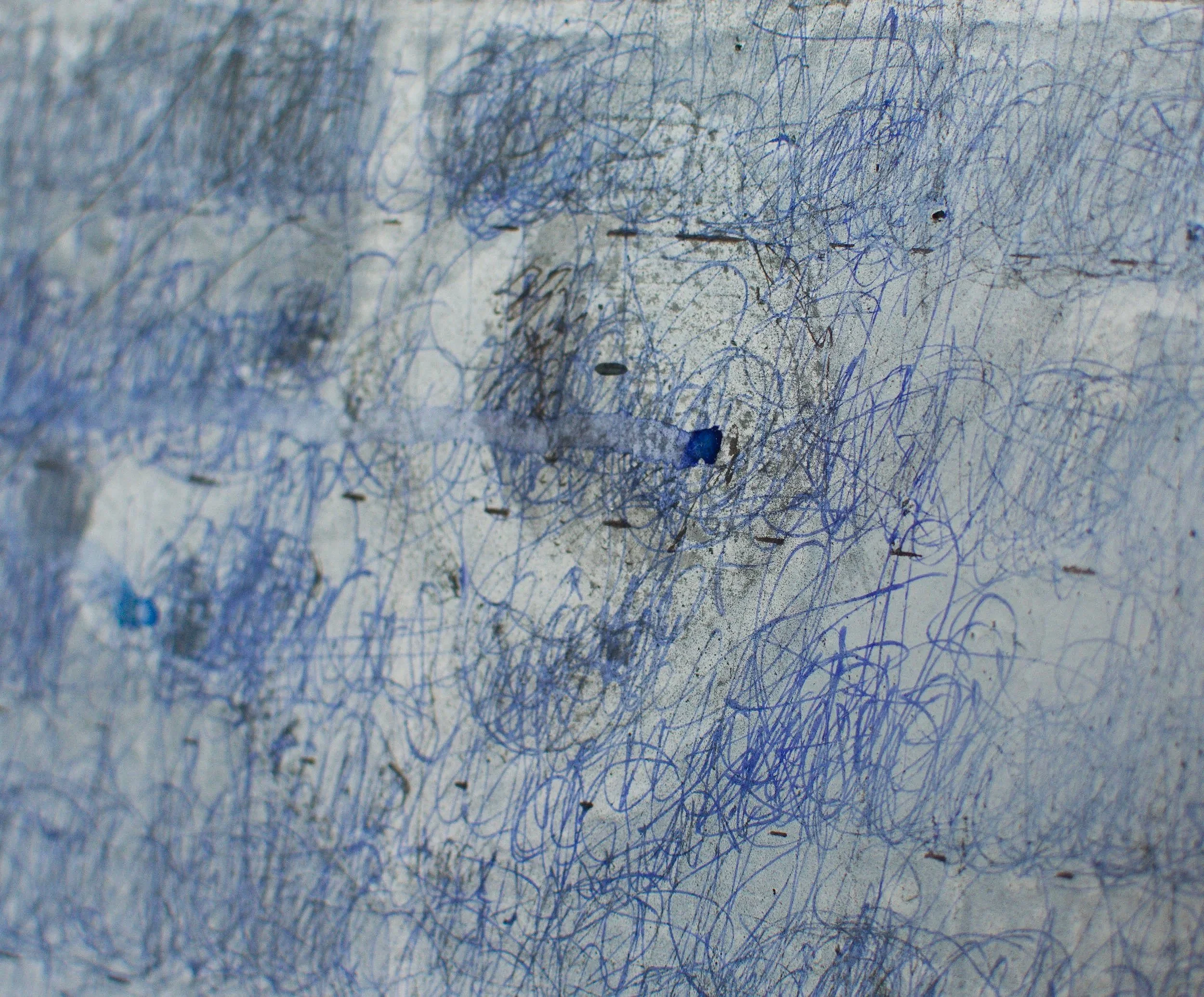 Nahaufnahme, Kunstwerk aktuell, Wandbild, Acryl auf Leinwand, von zeitgenössischem Düsseldorfer Künstler Eduard Winklhofer, Atelier Düsseldorf