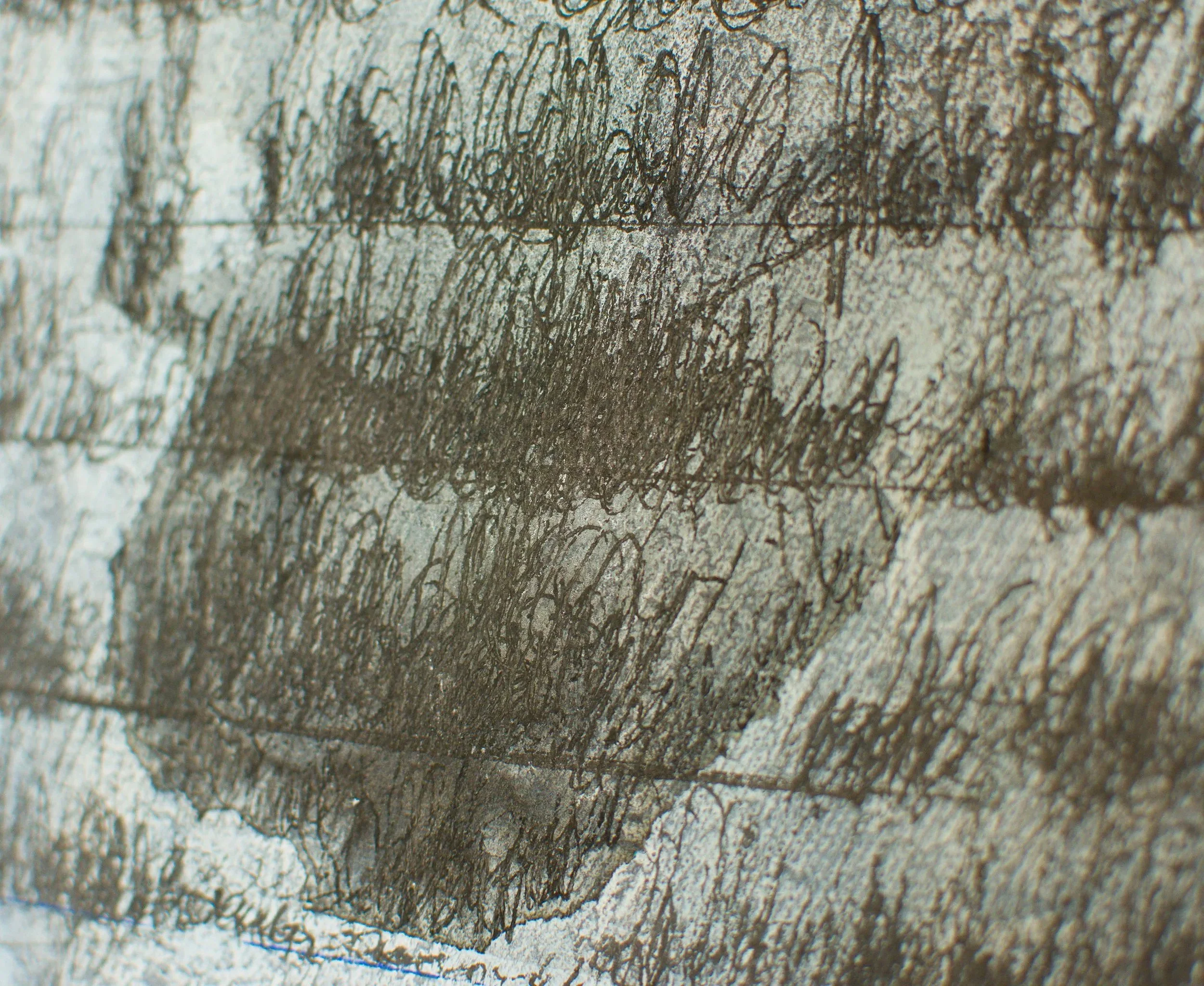 Nahaufnahme, Kunstwerk aktuell, Wandbild, Acryl auf Leinwand, von zeitgenössischem Düsseldorfer Künstler Eduard Winklhofer, Atelier Düsseldorf