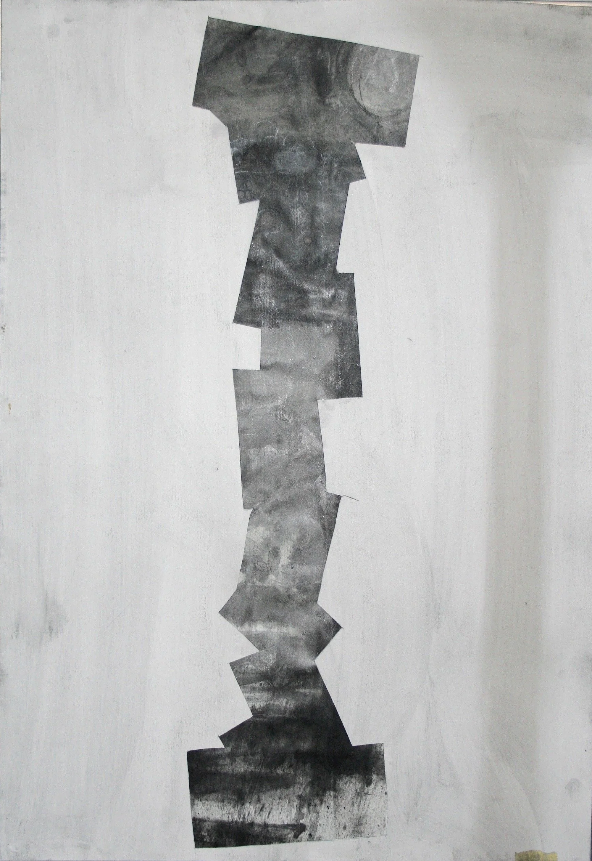 Ohne Titel, 70 x 100cm, Acryl & Graphit auf Papier 