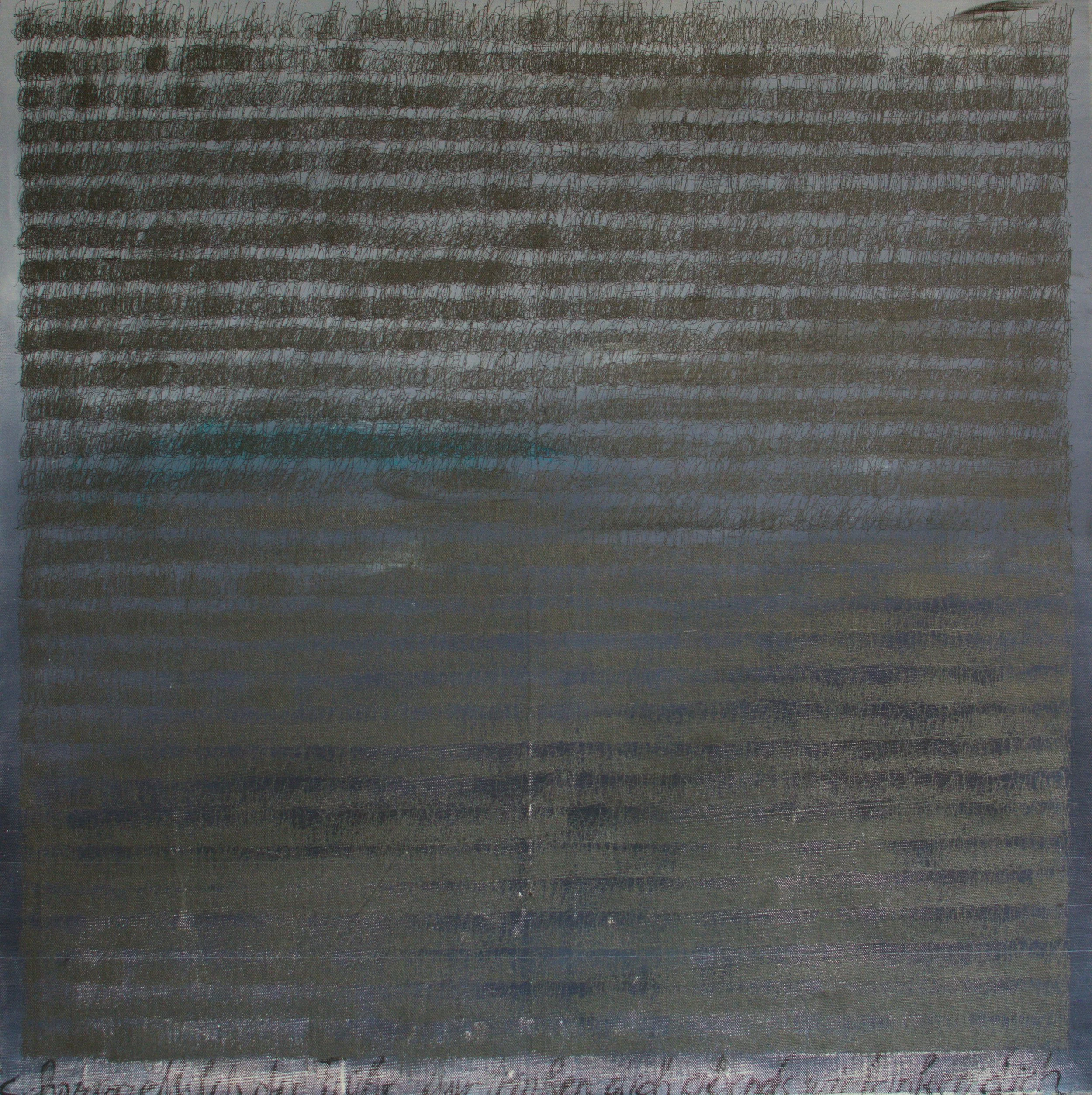 Ohne Titel, 110 x 130cm, Acryl auf Leinwand 