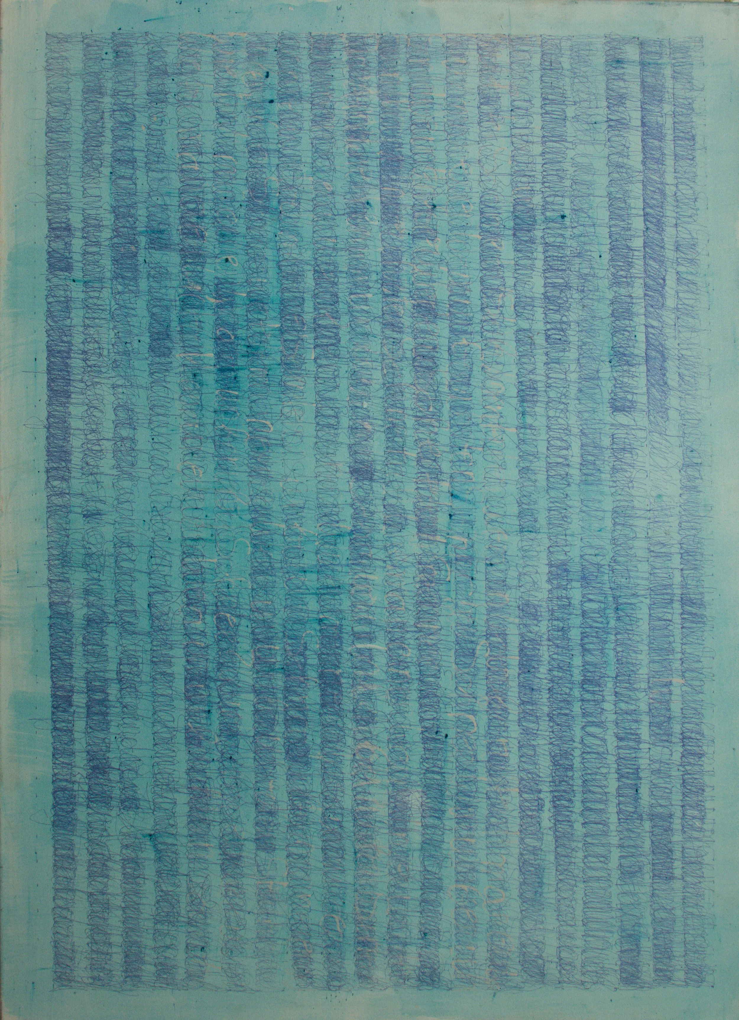 Eduard Winklhofer, zeitgenössische Kunst Düsseldorf, Künstler Atelier Düsseldorf, Original Arbeit auf Leinwand aus der Serie Schriftbilder