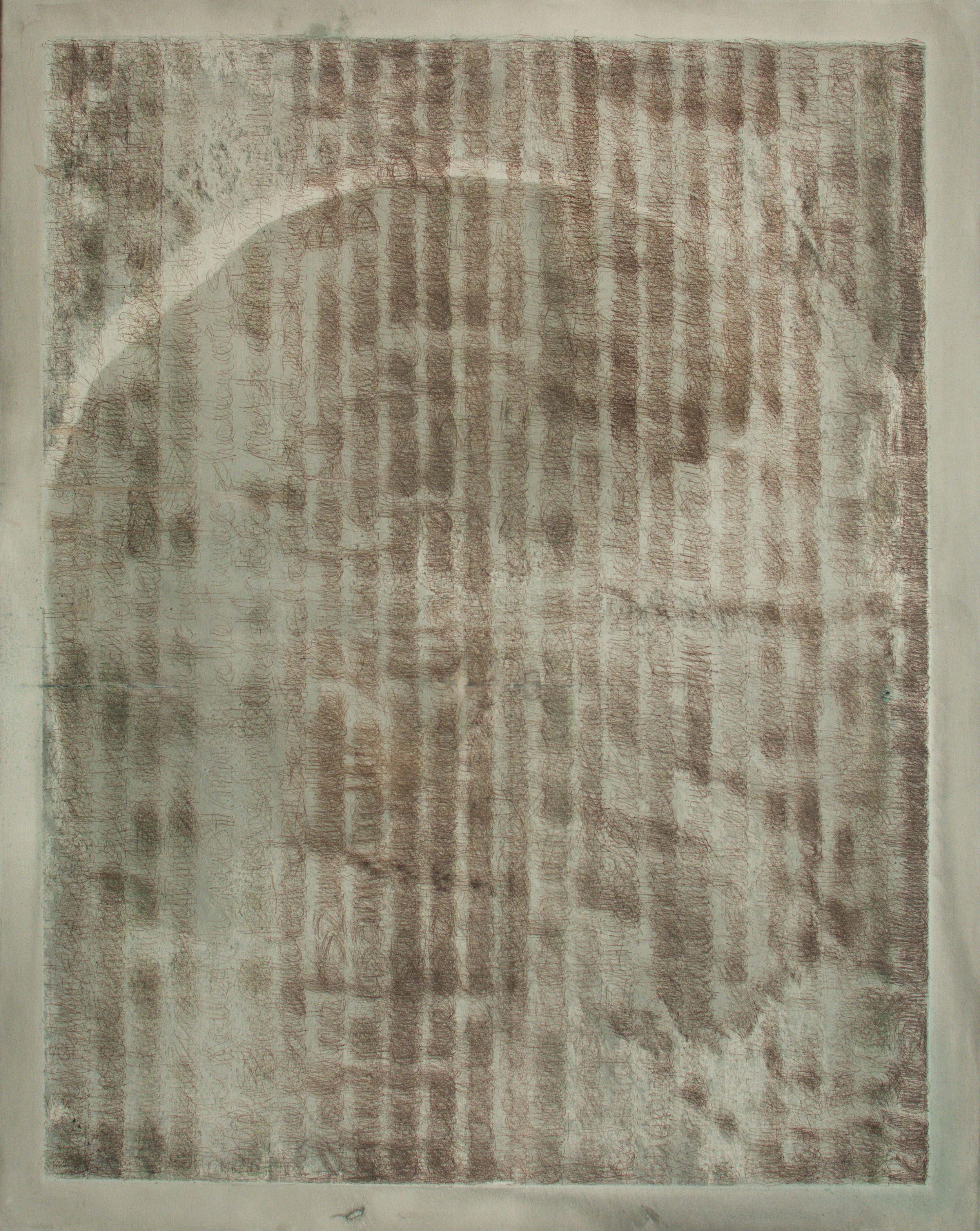 Ohne Titel, 130 x 110cm, Acryl auf Leinwand 