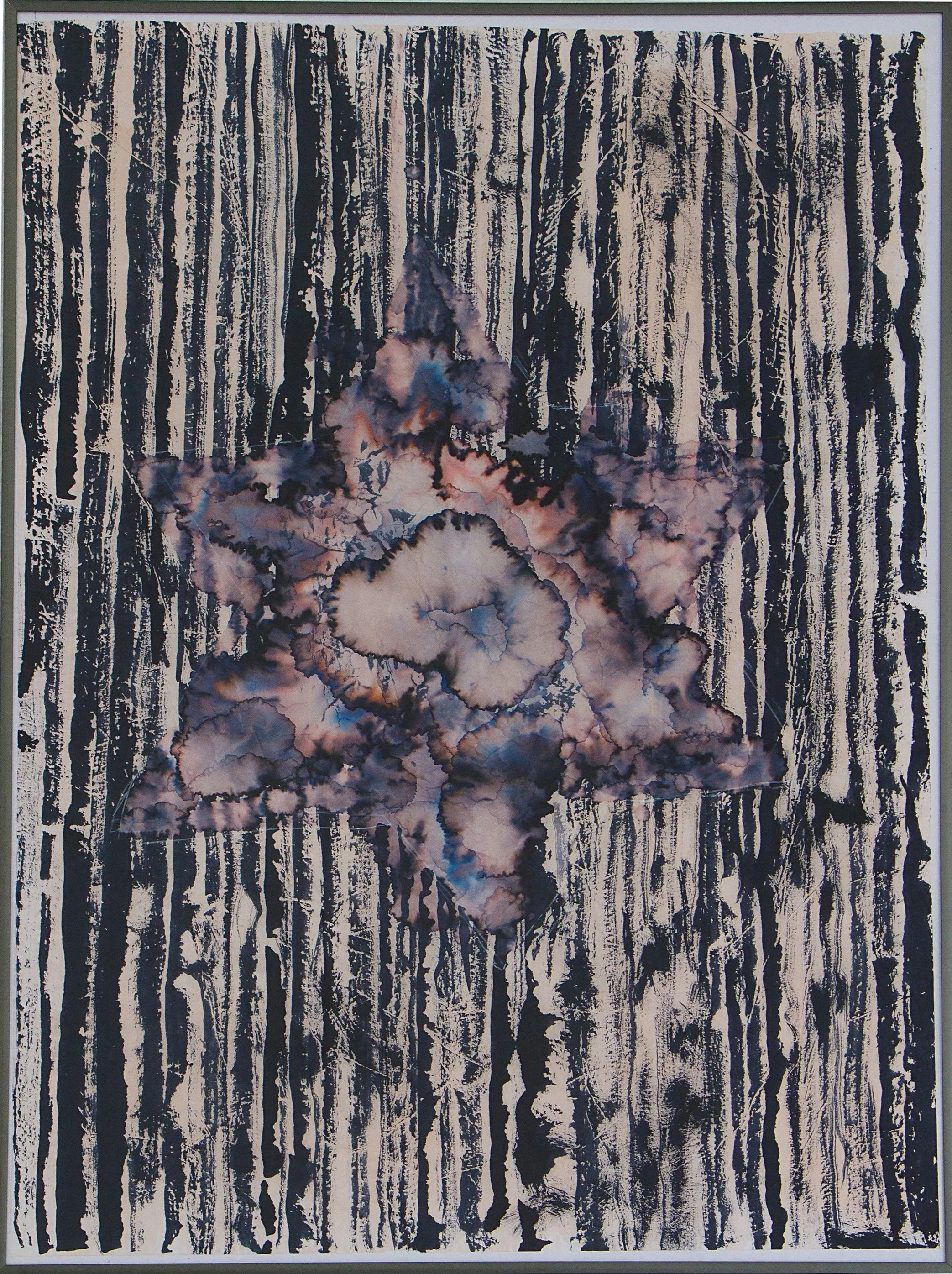 Eduard Winklhofer, zeitgenössische Kunst Düsseldorf, Künstler Atelier Düsseldorf, Tinte Zeichnung Original auf Papier, 70 x 100cm