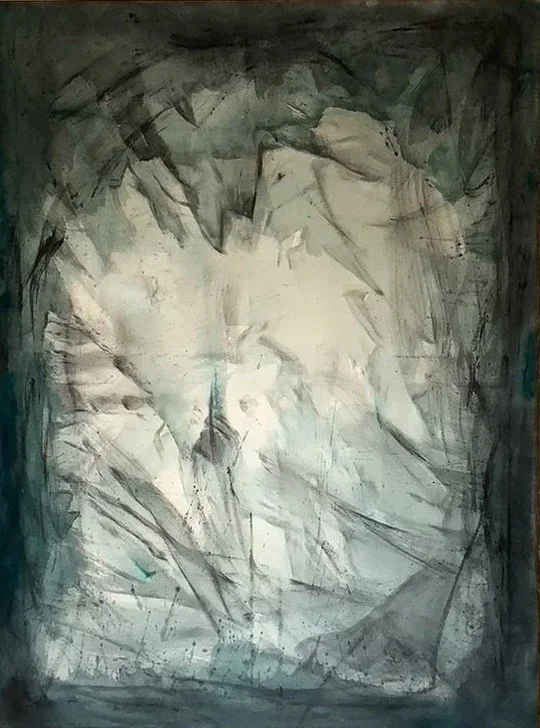 Eduard Winklhofer, zeitgenössische Kunst Düsseldorf, Künstler Atelier Düsseldorf, Original Mischtechnik auf Papier