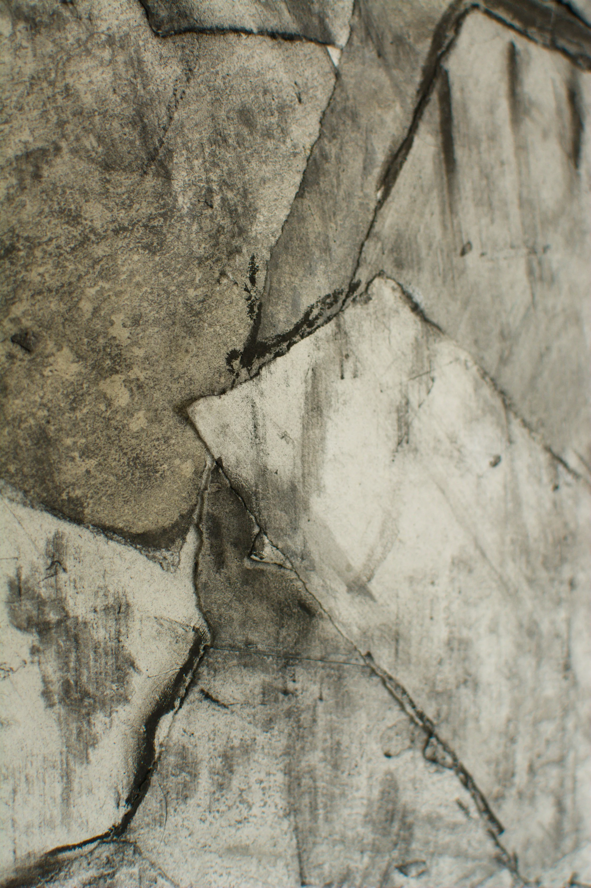 Nahaufnahme, Kunstwerk aktuell, Wandbild, Mischtechnik auf Papier, 70 x 100cm, von zeitgenössischem Düsseldorfer Künstler Eduard Winklhofer, Atelier Düsseldorf