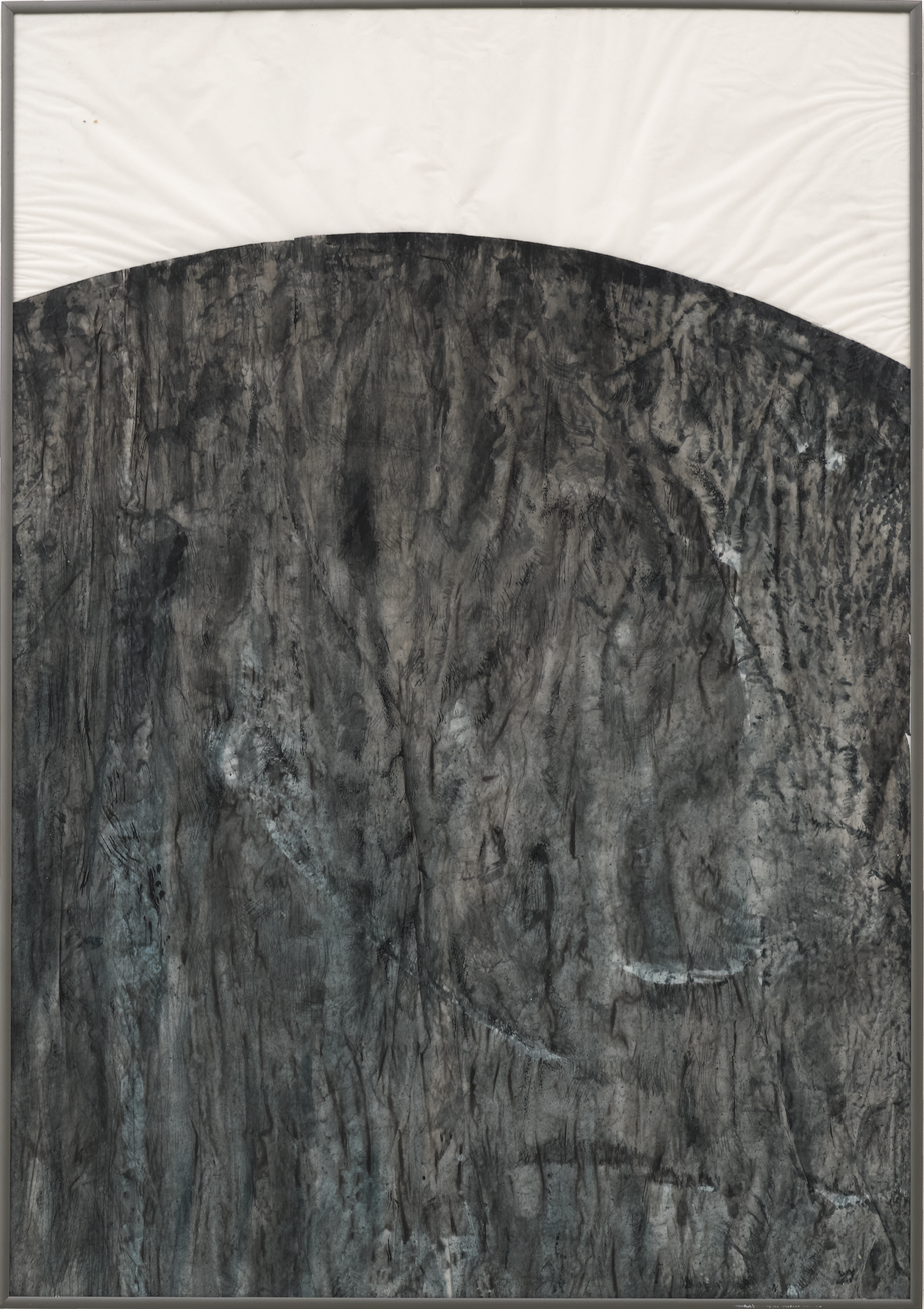 Eduard Winklhofer, zeitgenössische Kunst Düsseldorf, Künstler Atelier Düsseldorf, Original Aquarell auf japanischem Reispapier, 70 x 100cm Wandbild