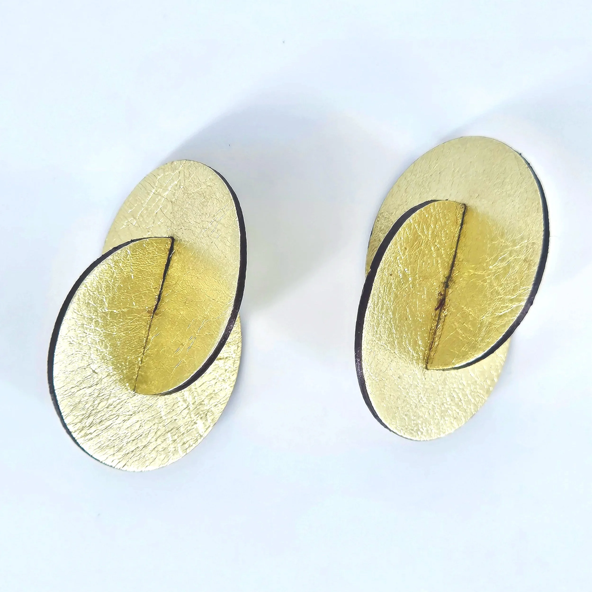 Interlocked Circle Earrings
