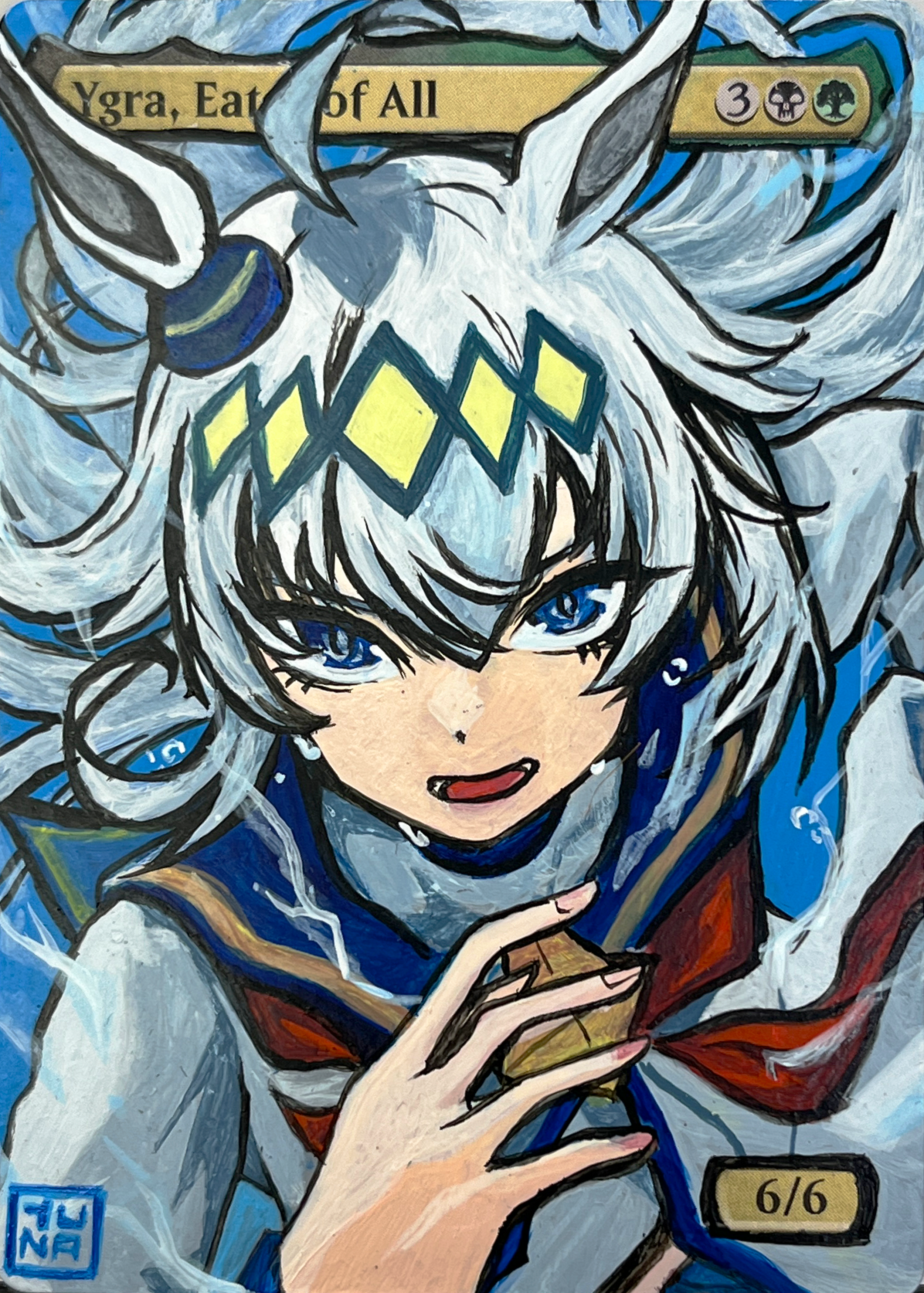 Oguri Cap (Ygra, Eater of All) - Original Artist: @EiMizzzzz (Twitter)