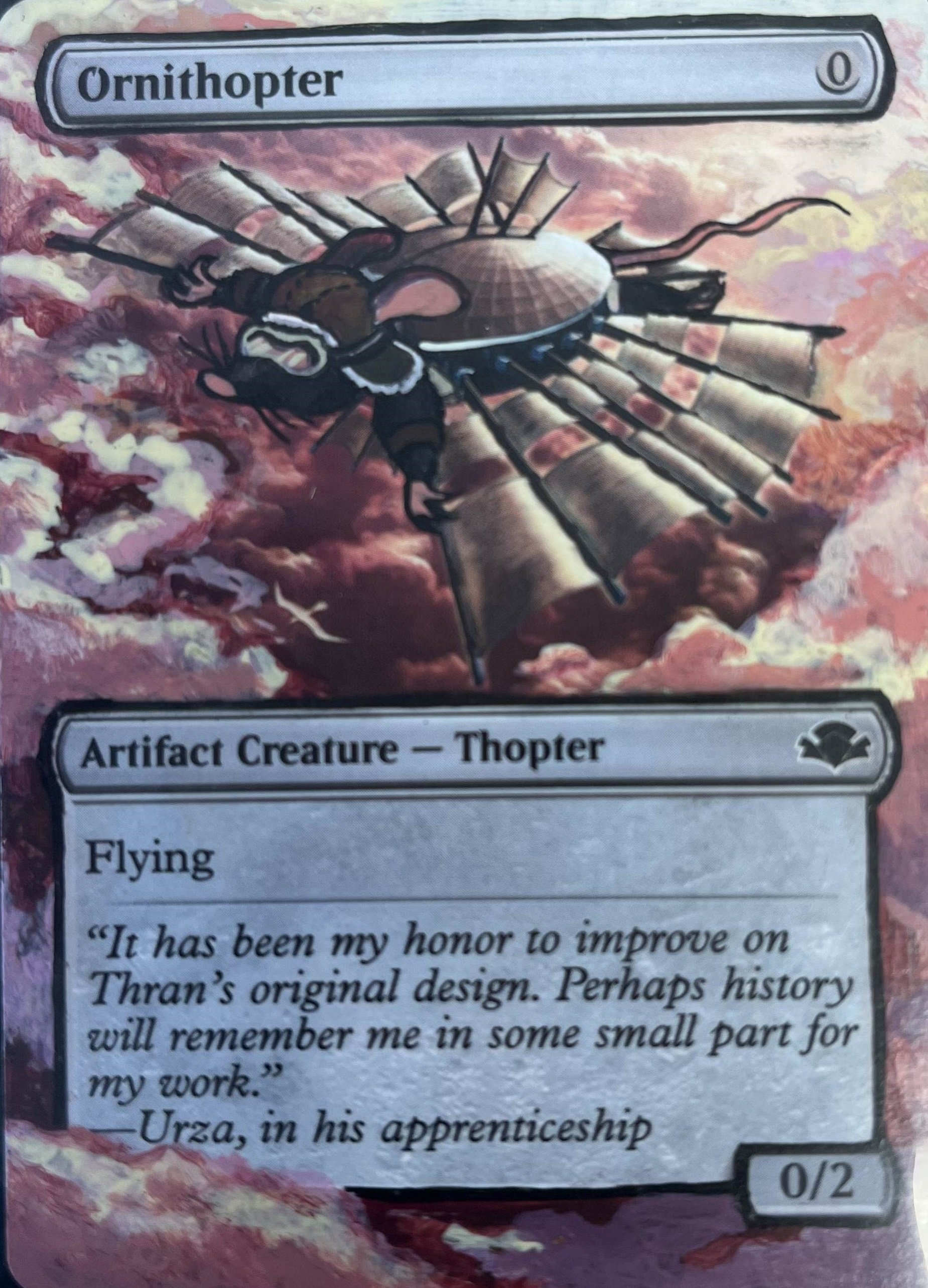 Rat o' Thopter (Ornithopter) - Original