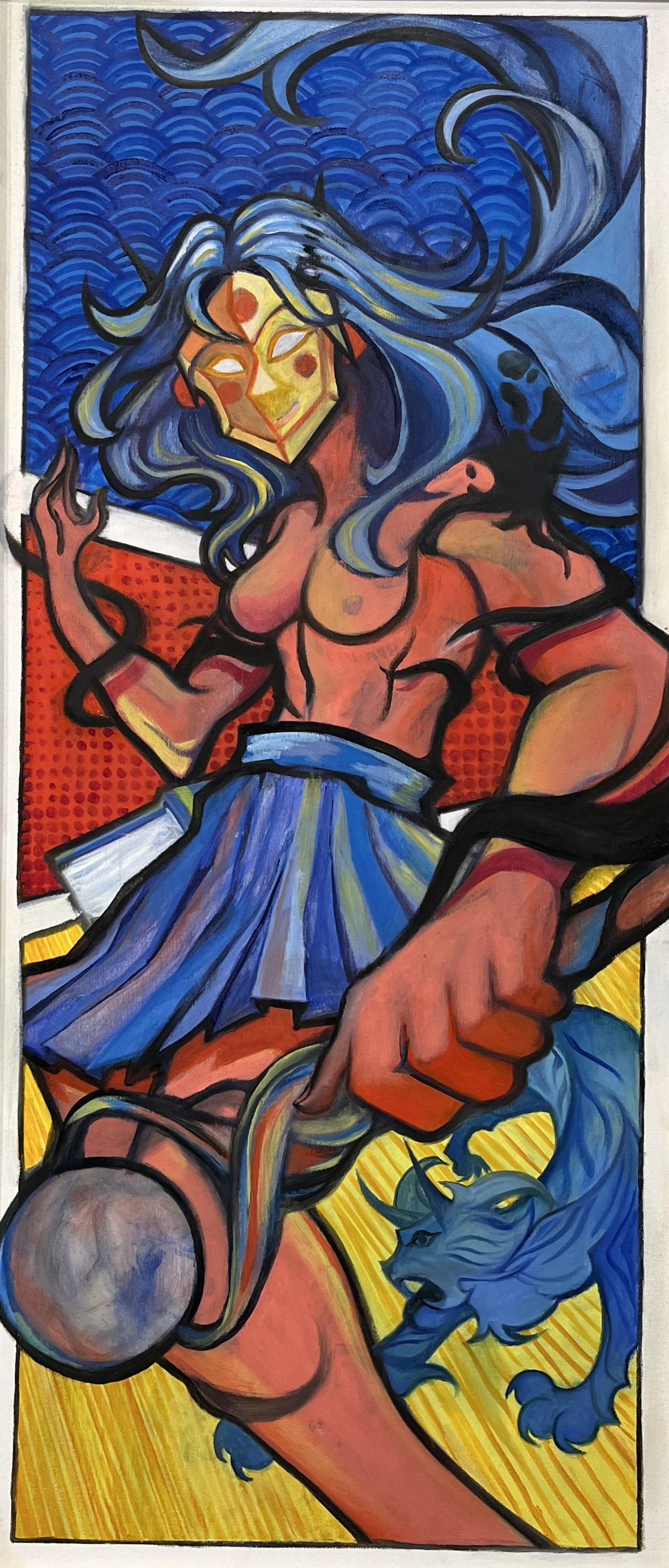 A Painter's World - oil on canvas - 2025