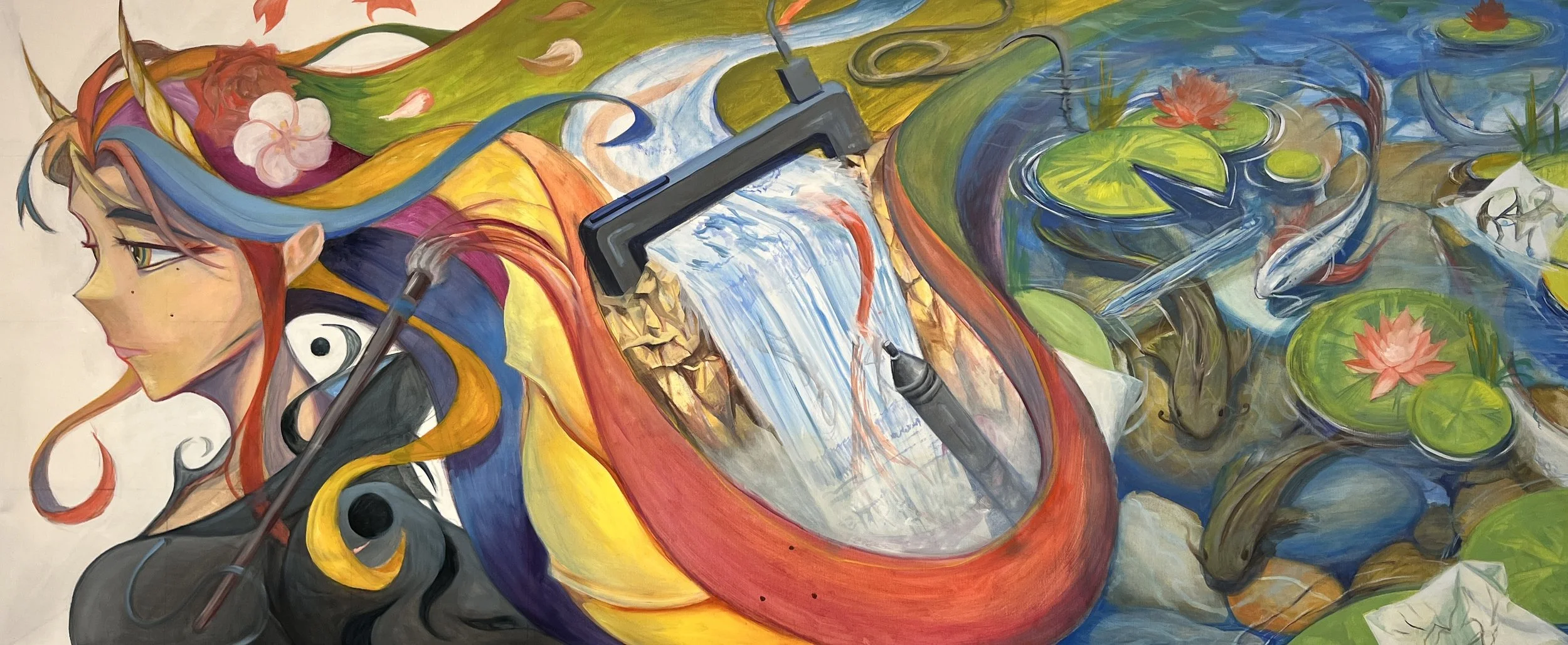 Journey Through the West - oil on canvas - 2025