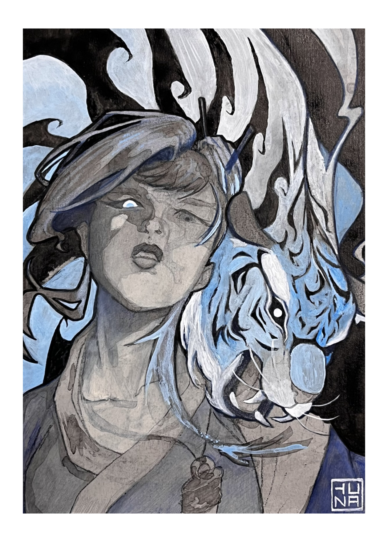 Yuriko - mixed media - 2025