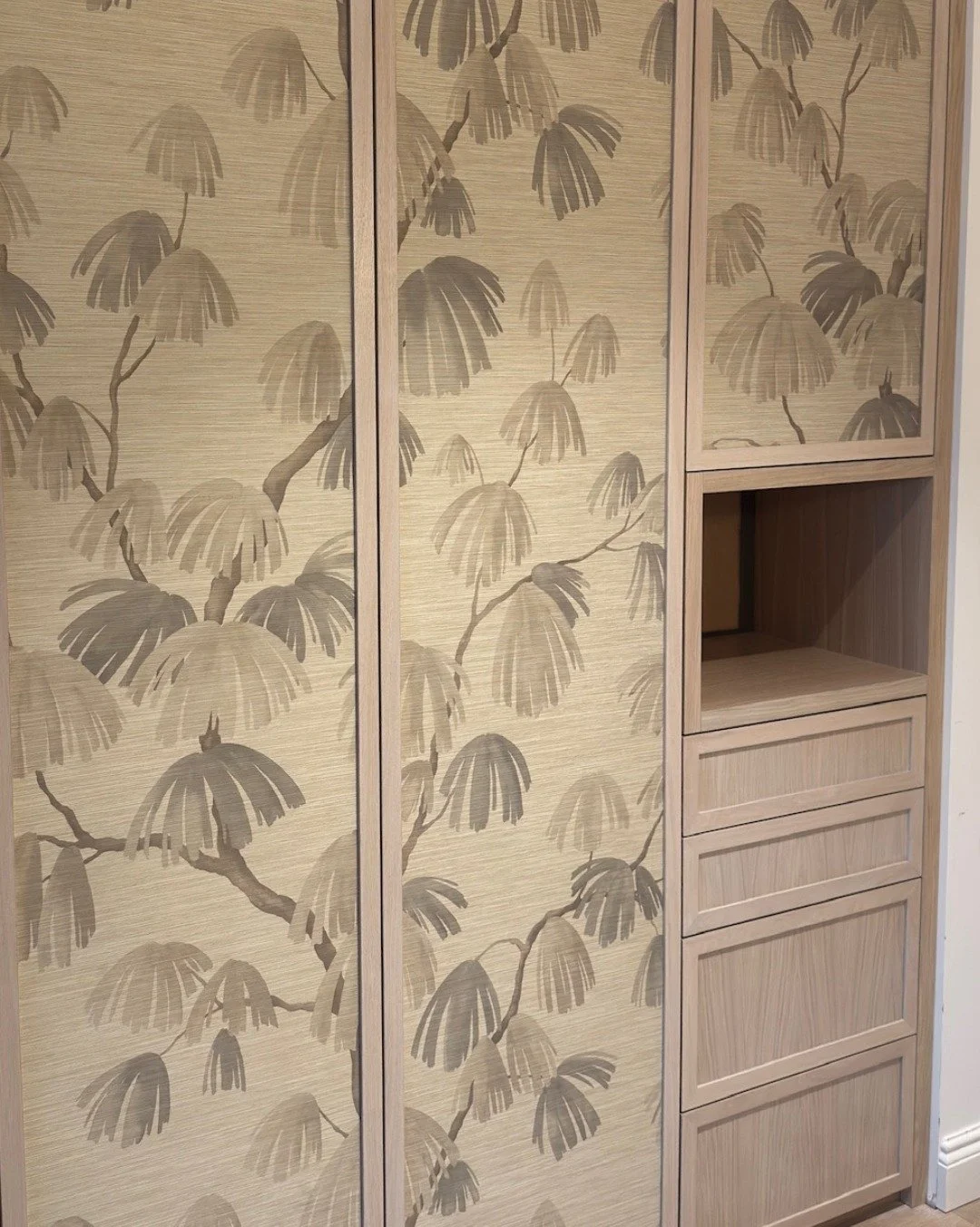 Furniture doesn&rsquo;t have to fade into the background.

It can tell a story, reflect what you love, and bring personality into every corner of your space. Even something as simple as using wallpaper as a design feature on cupboards can completely 